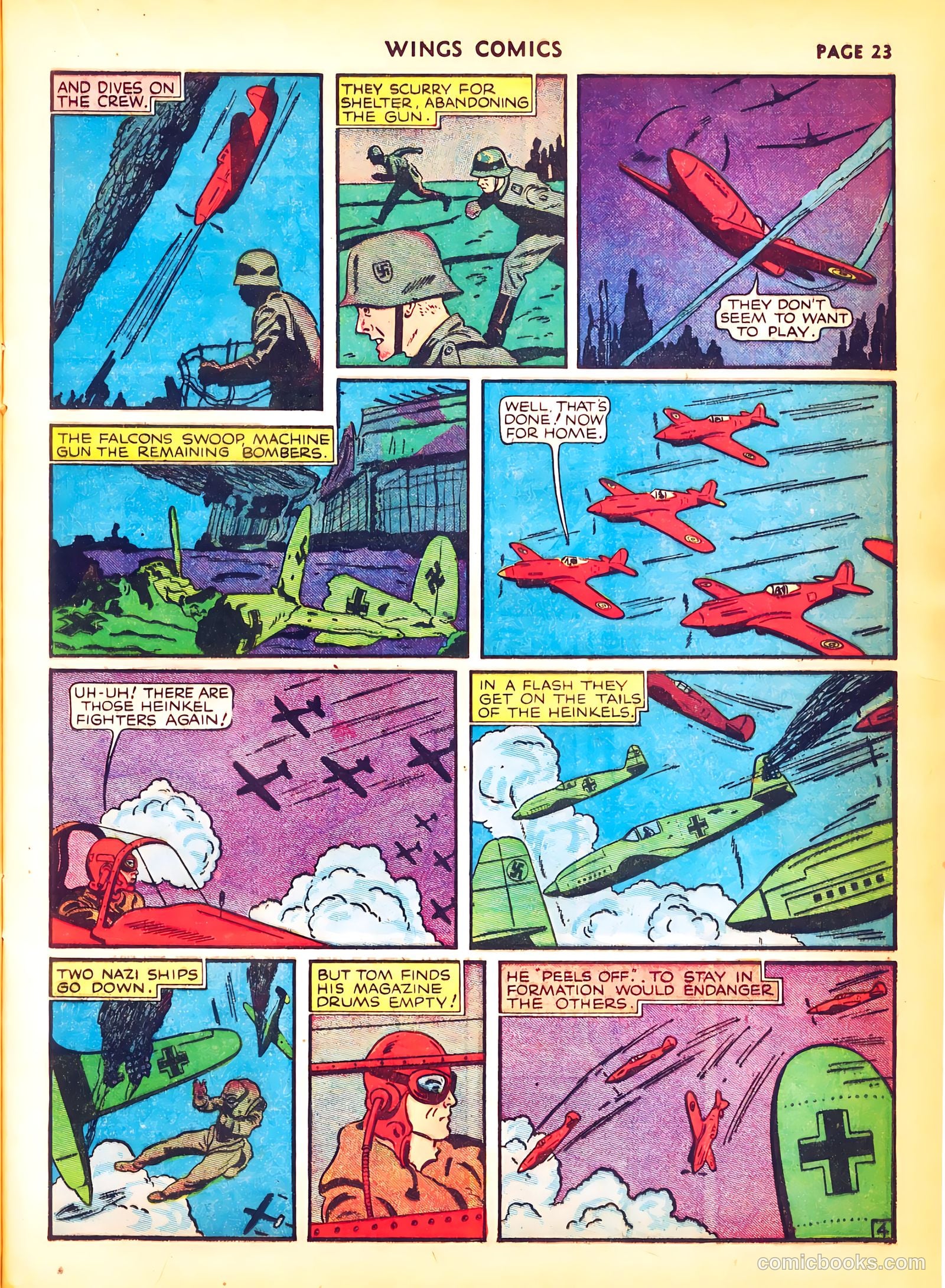 Wings Comics #4 — page 25 of 68