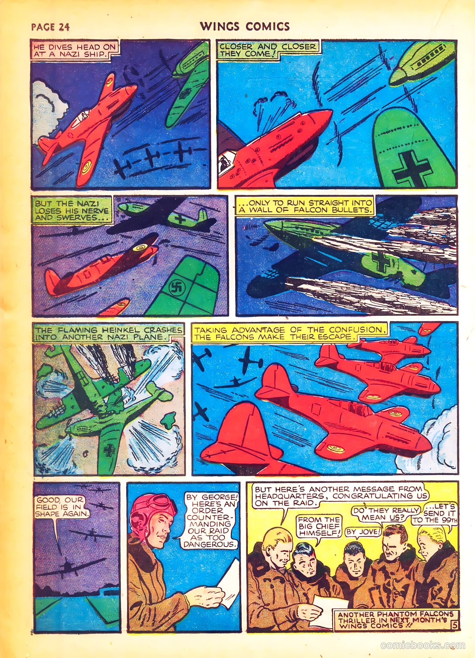 Wings Comics #4 — page 26 of 68