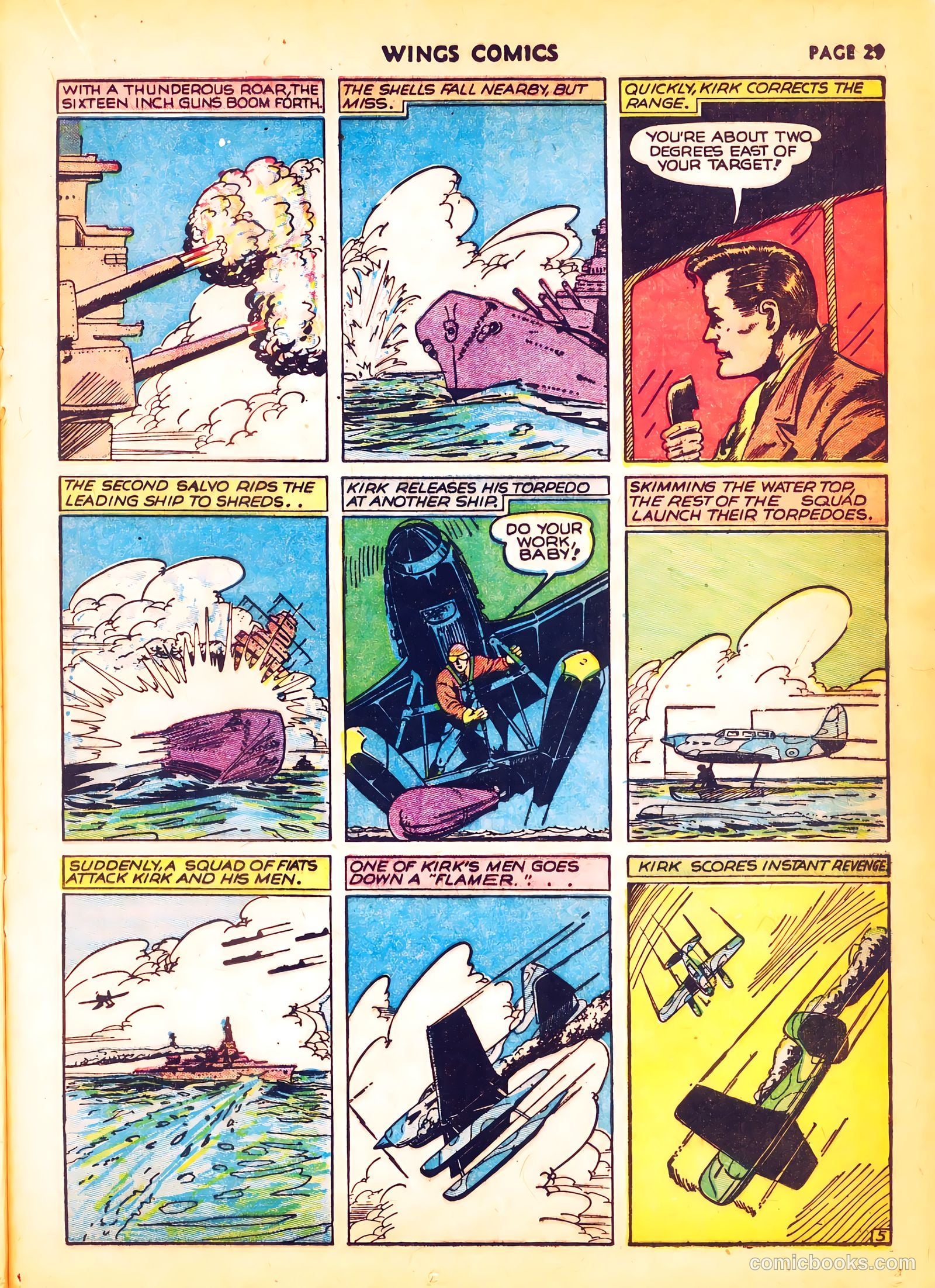 Wings Comics #4 — page 31 of 68