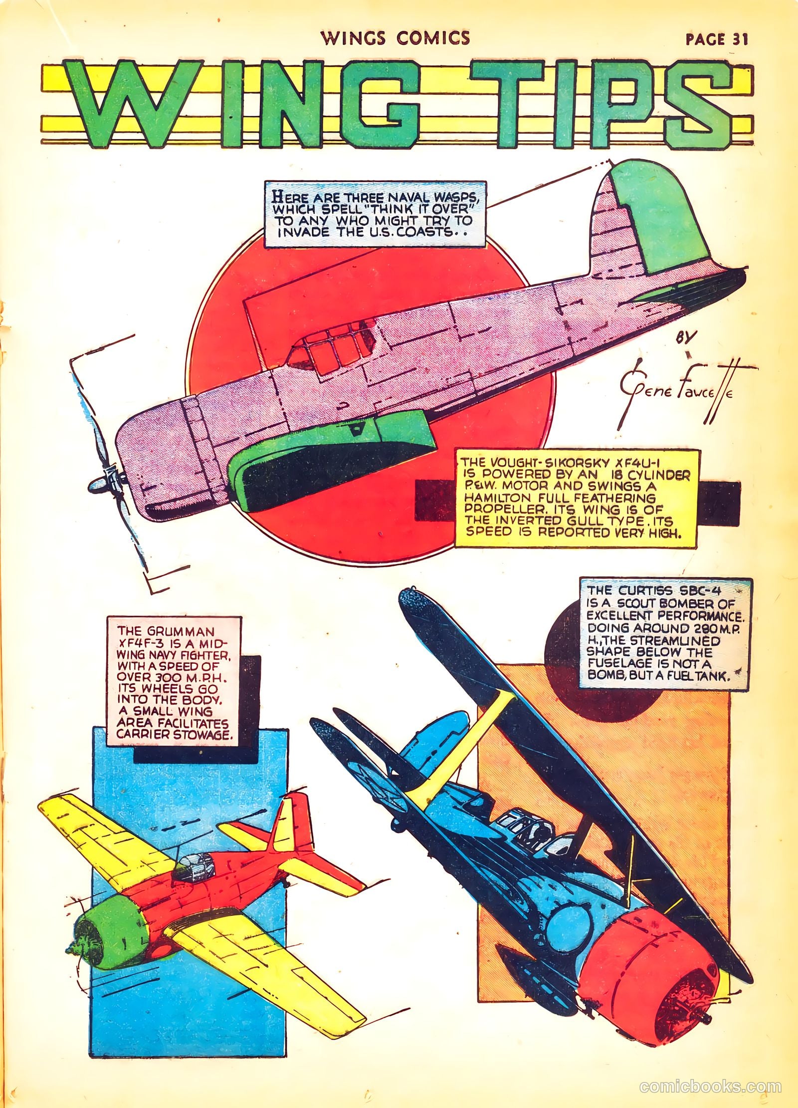 Wings Comics #4 — page 33 of 68