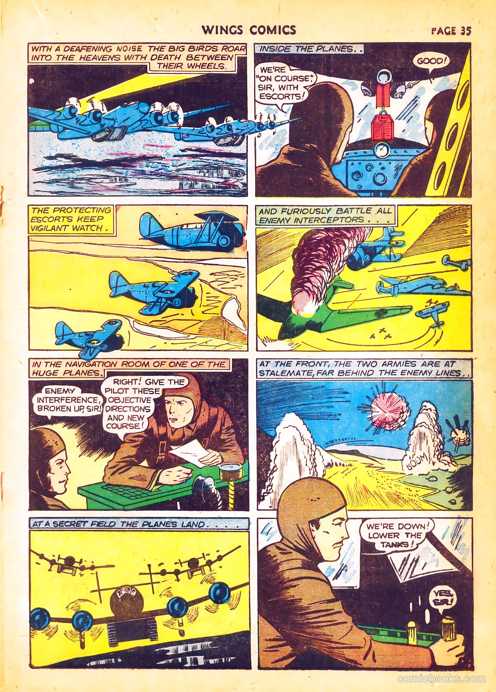 Wings Comics #4 — page 37 of 68