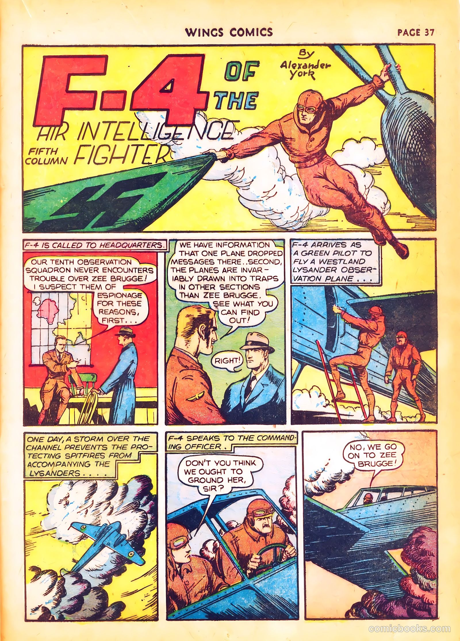 Wings Comics #4 — page 39 of 68