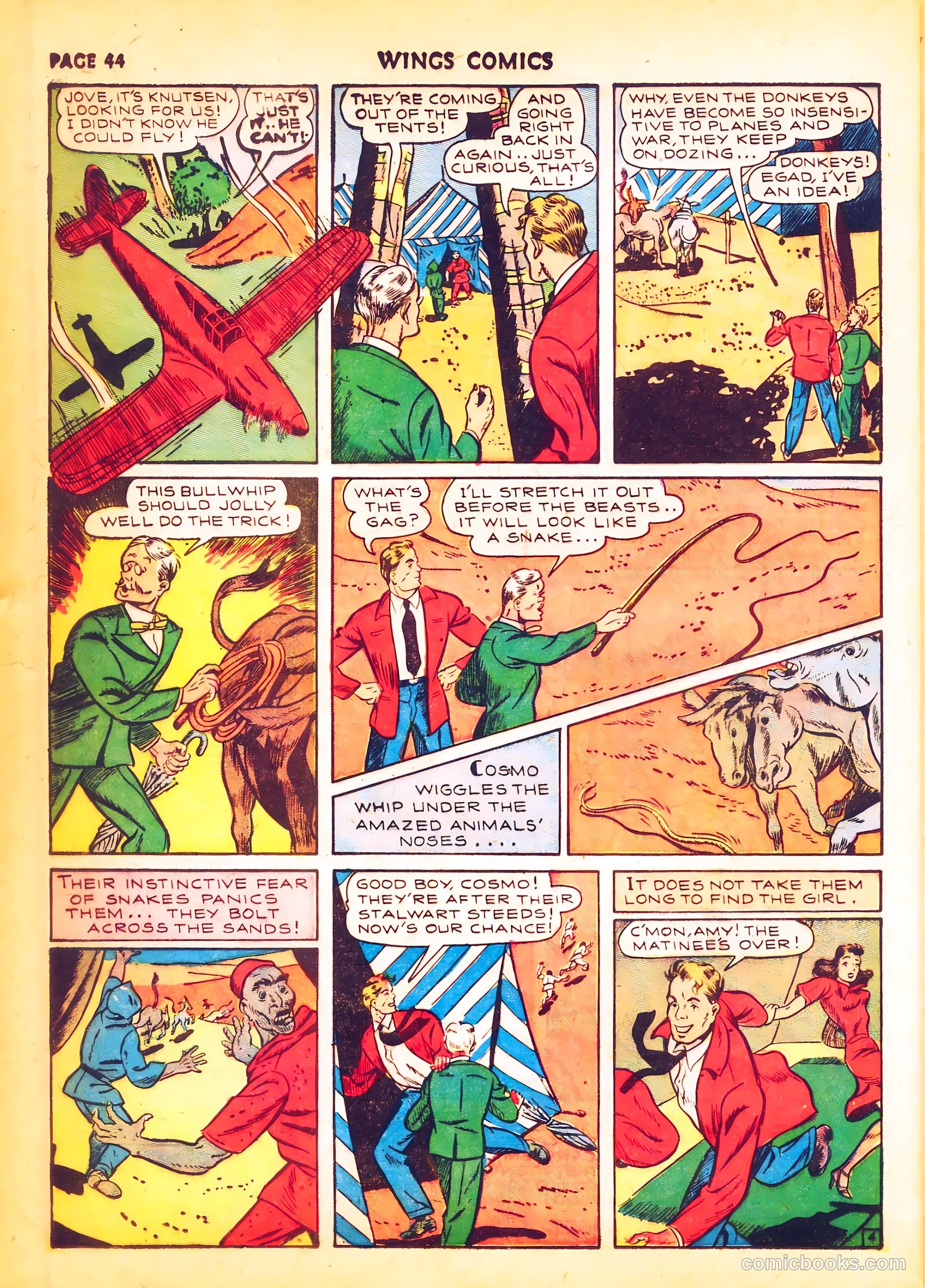 Wings Comics #4 — page 46 of 68