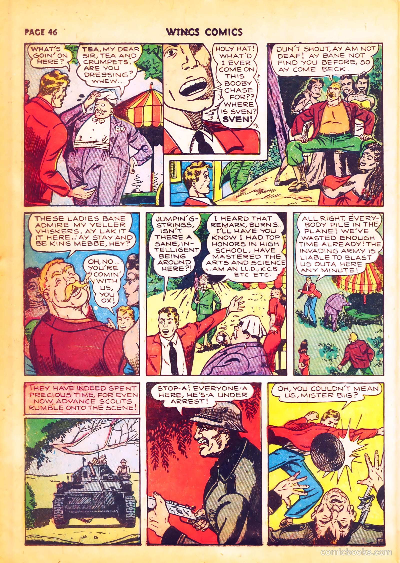 Wings Comics #4 — page 48 of 68