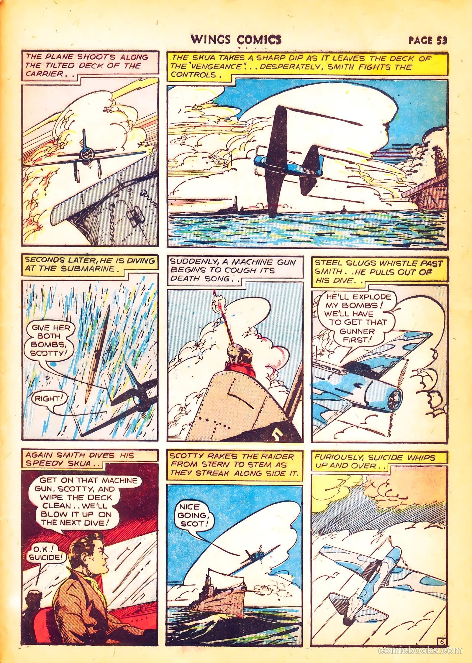 Wings Comics #4 — page 55 of 68