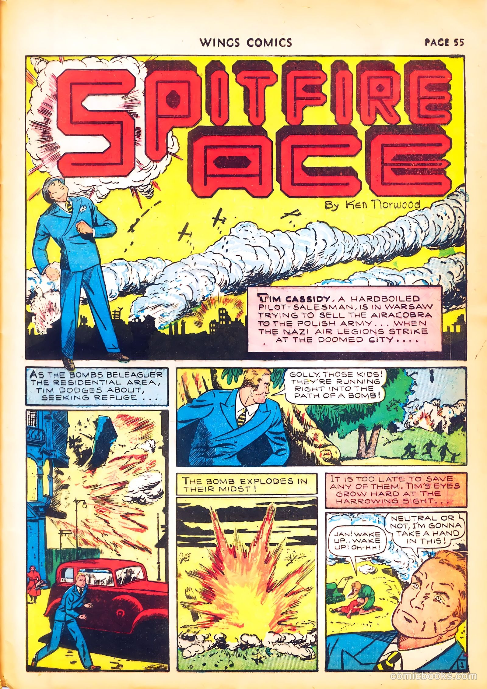 Wings Comics #4 — page 57 of 68