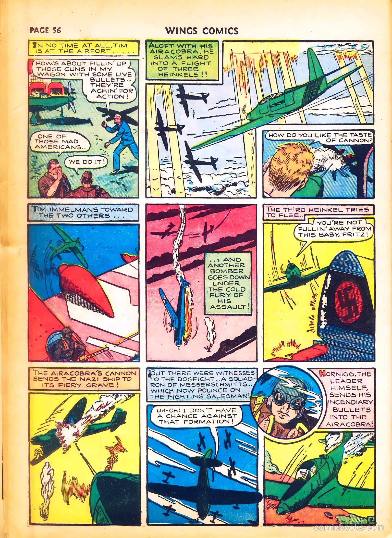 Wings Comics #4 — page 58 of 68