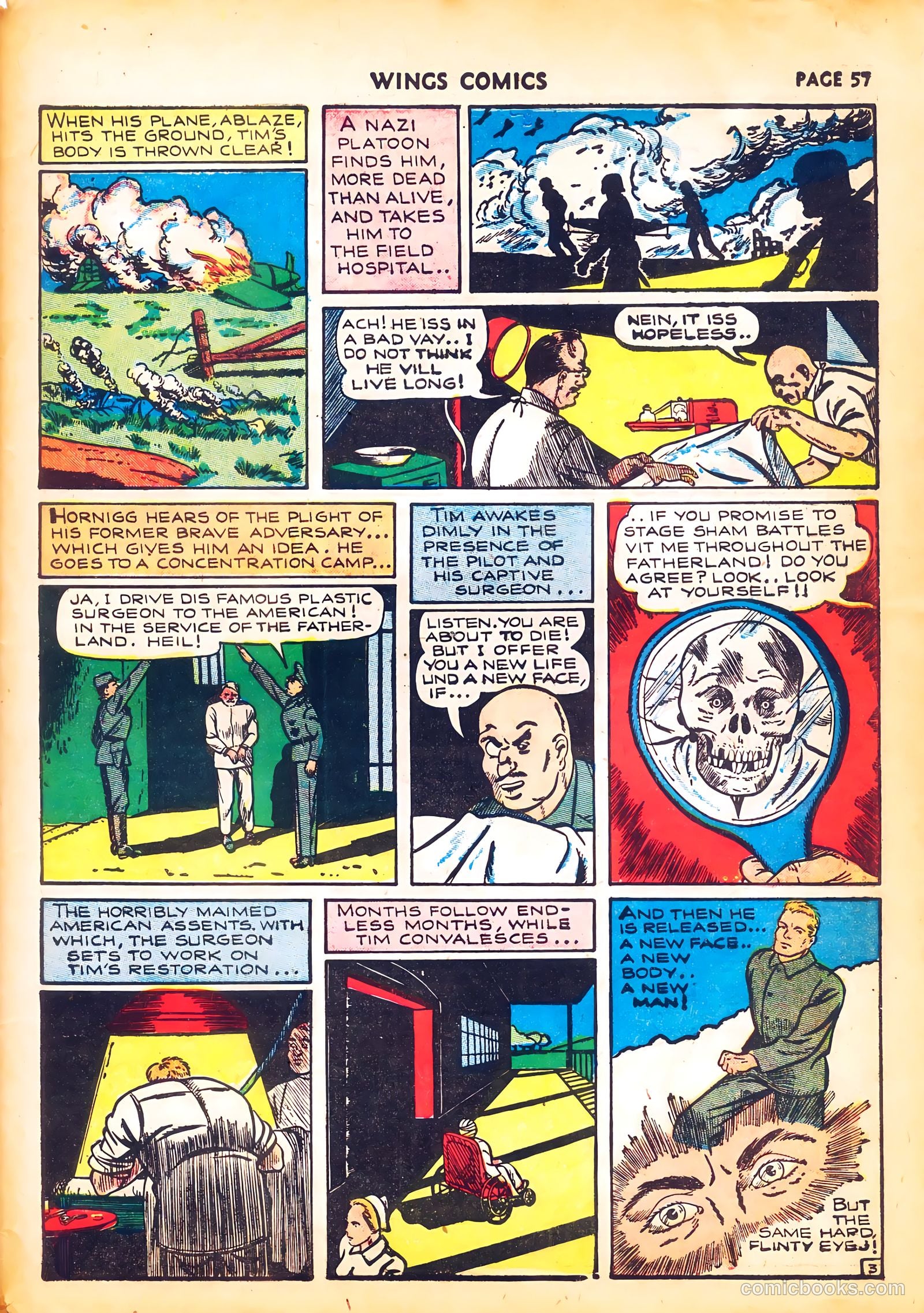 Wings Comics #4 — page 59 of 68