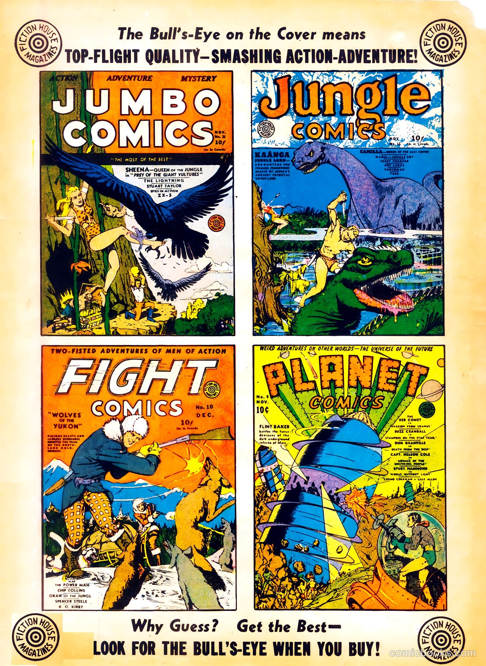 Wings Comics #4 — page 67 of 68