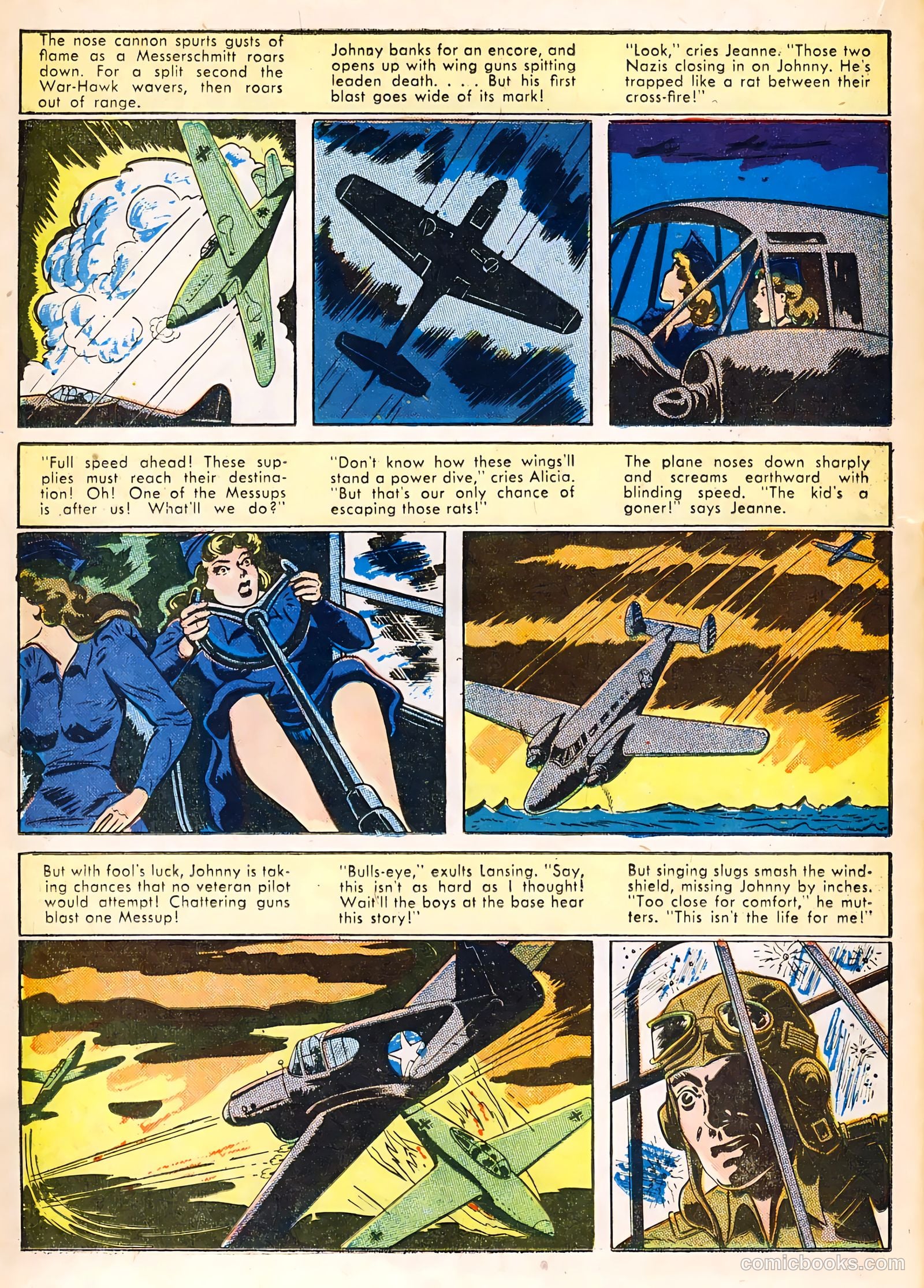 Wings Comics #40 — page 40 of 60