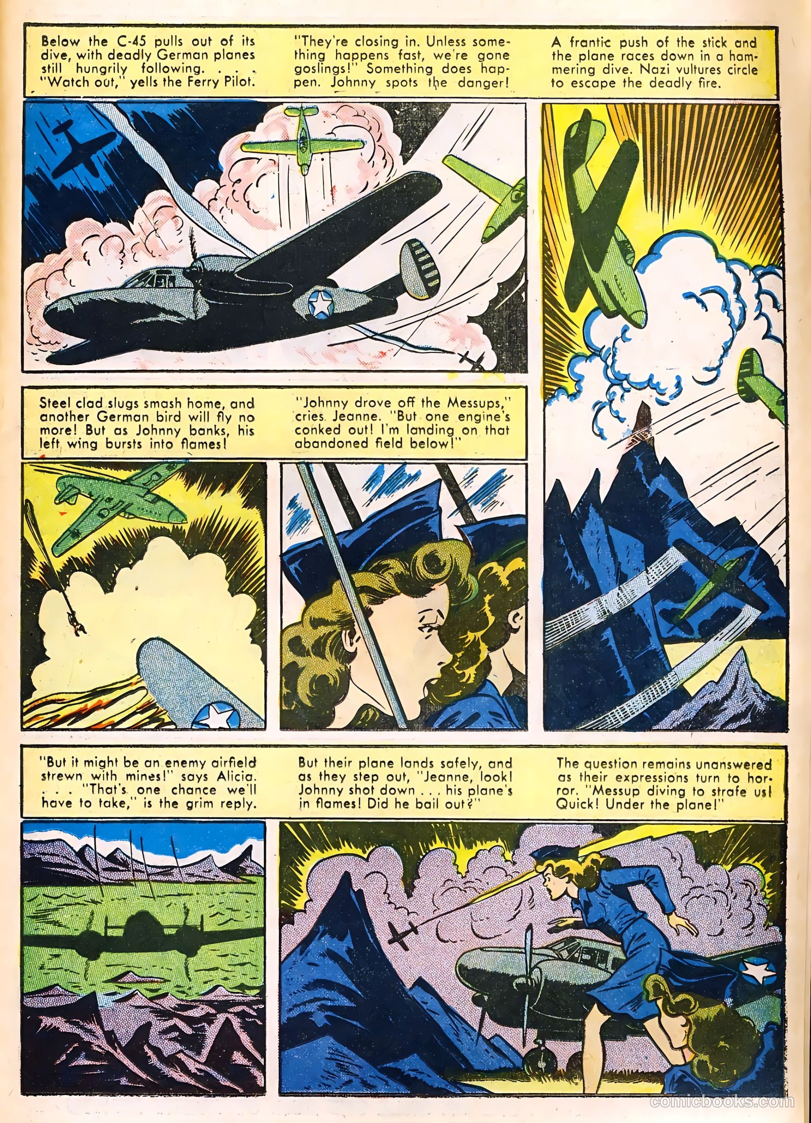 Wings Comics #40 — page 41 of 60