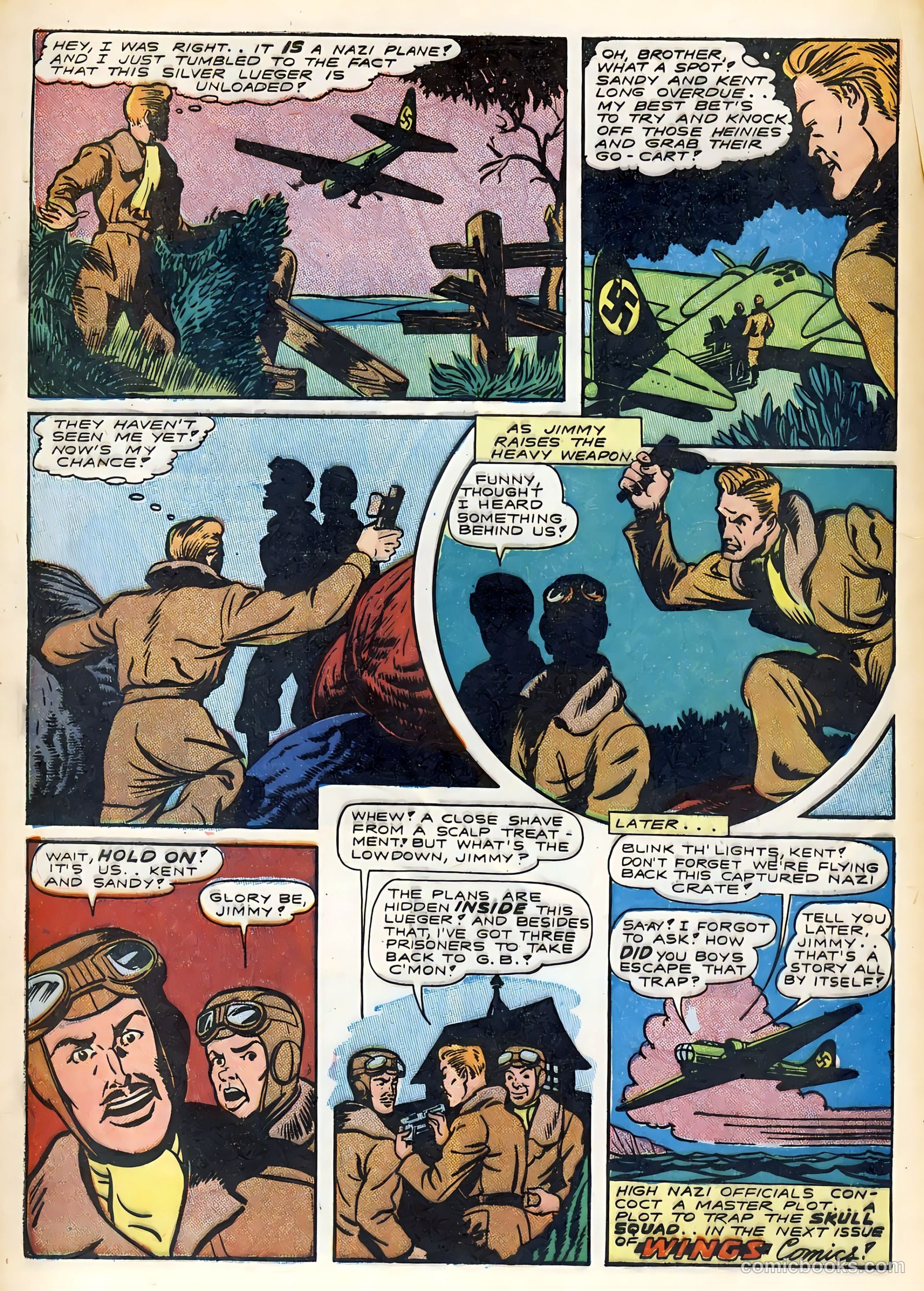 Wings Comics #40 — page 50 of 60