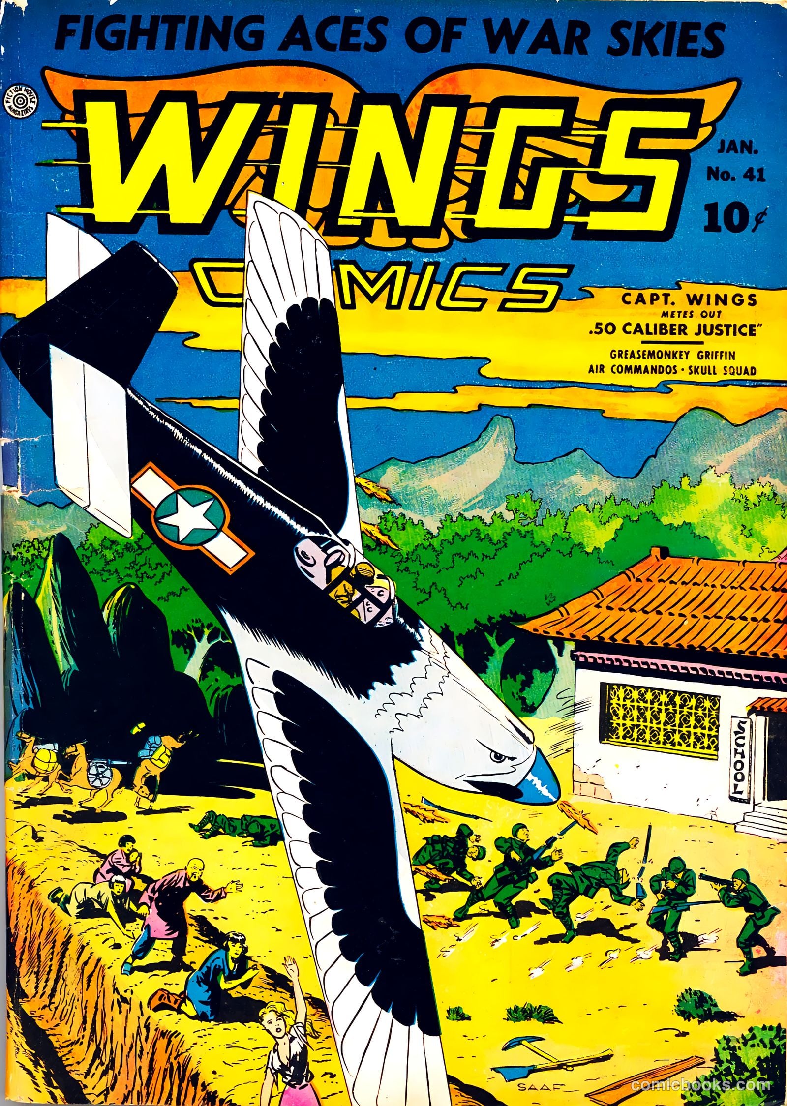 Wings Comics #41 — page 1 of 60