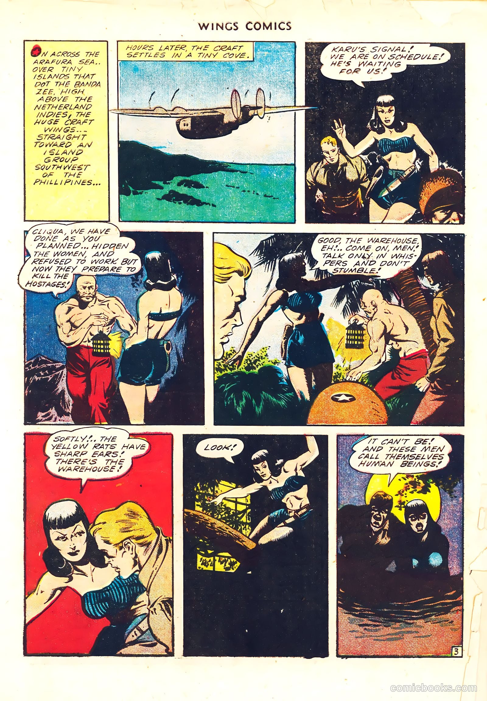 Wings Comics #41 — page 5 of 60