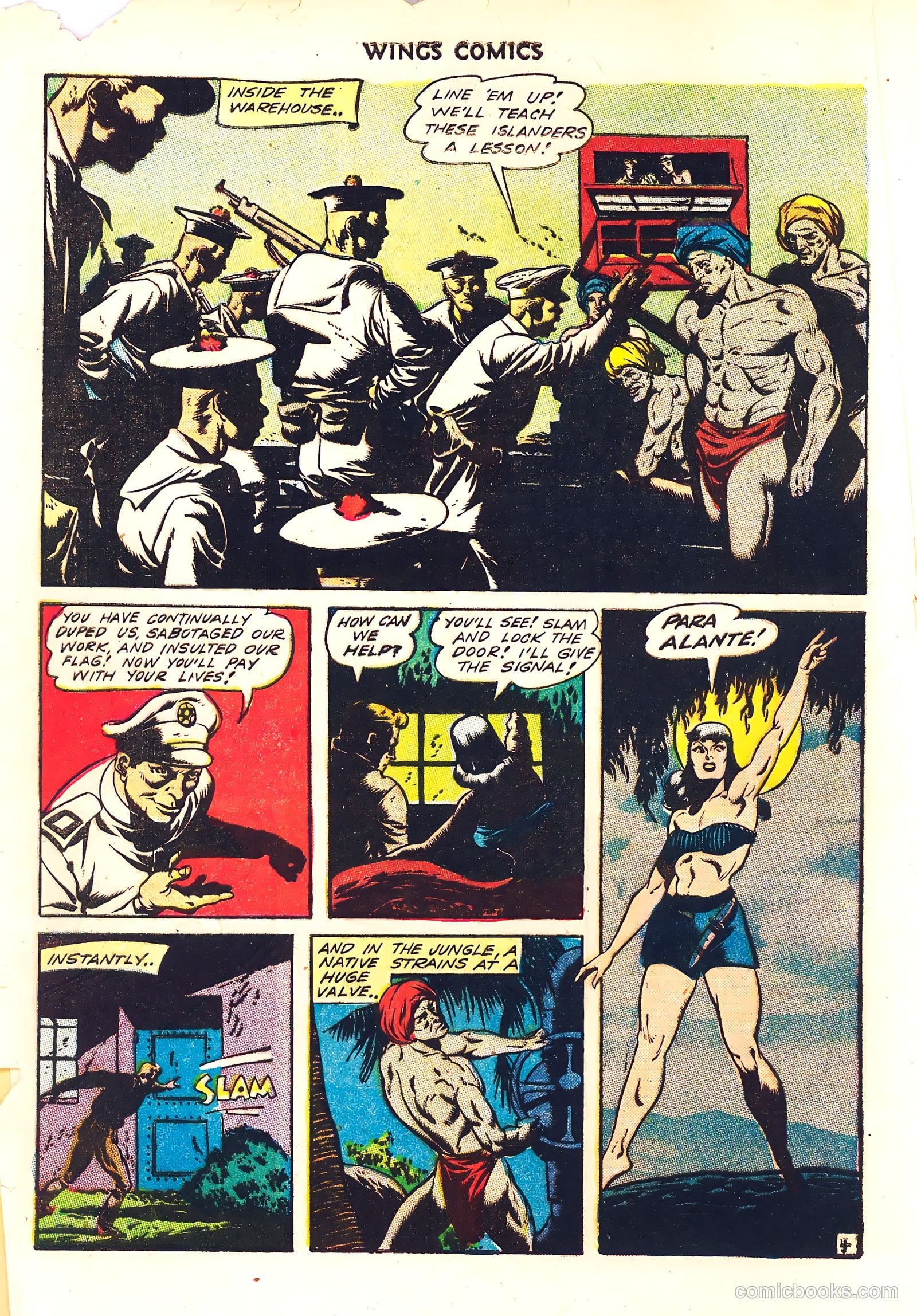 Wings Comics #41 — page 6 of 60