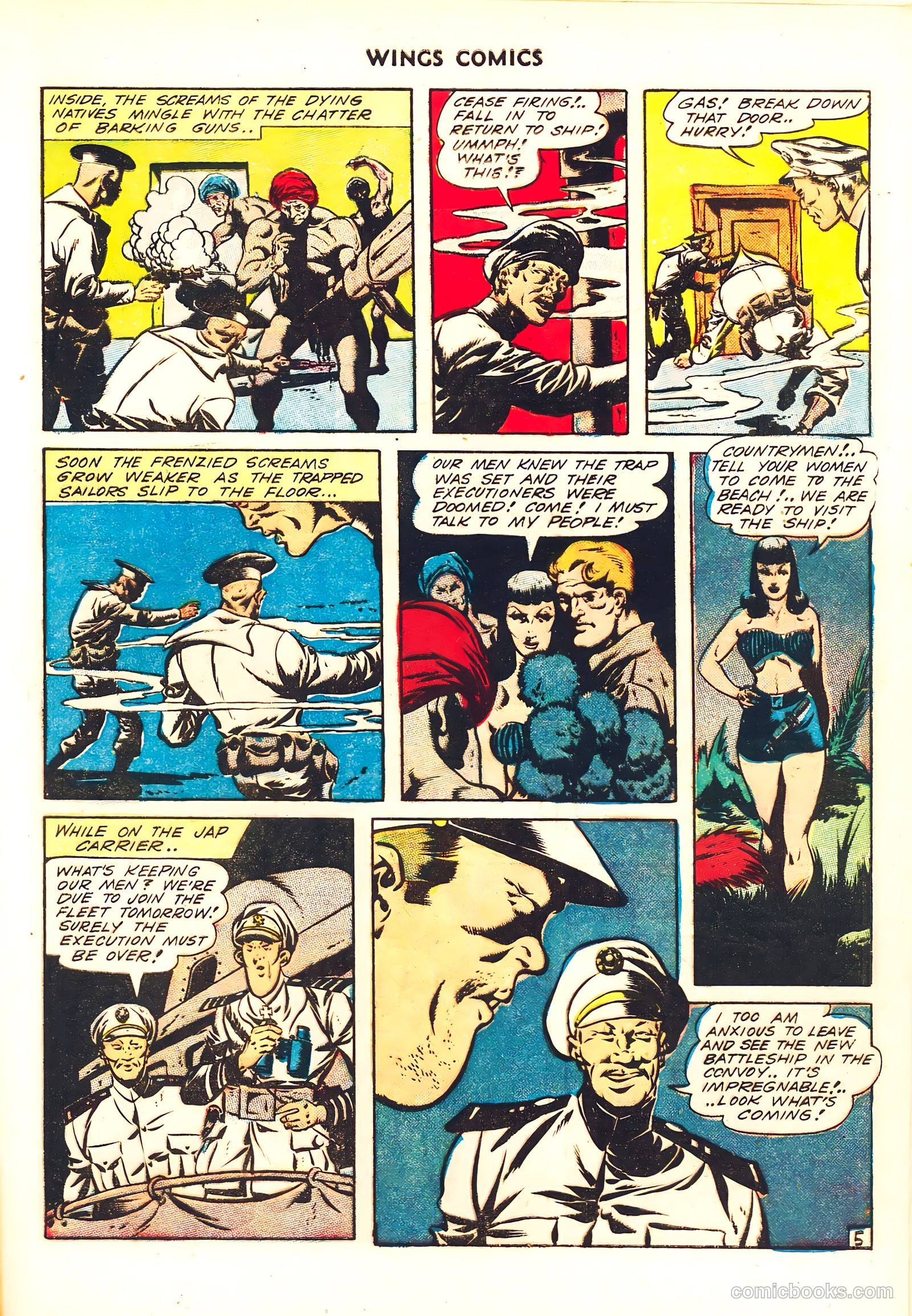 Wings Comics #41 — page 7 of 60