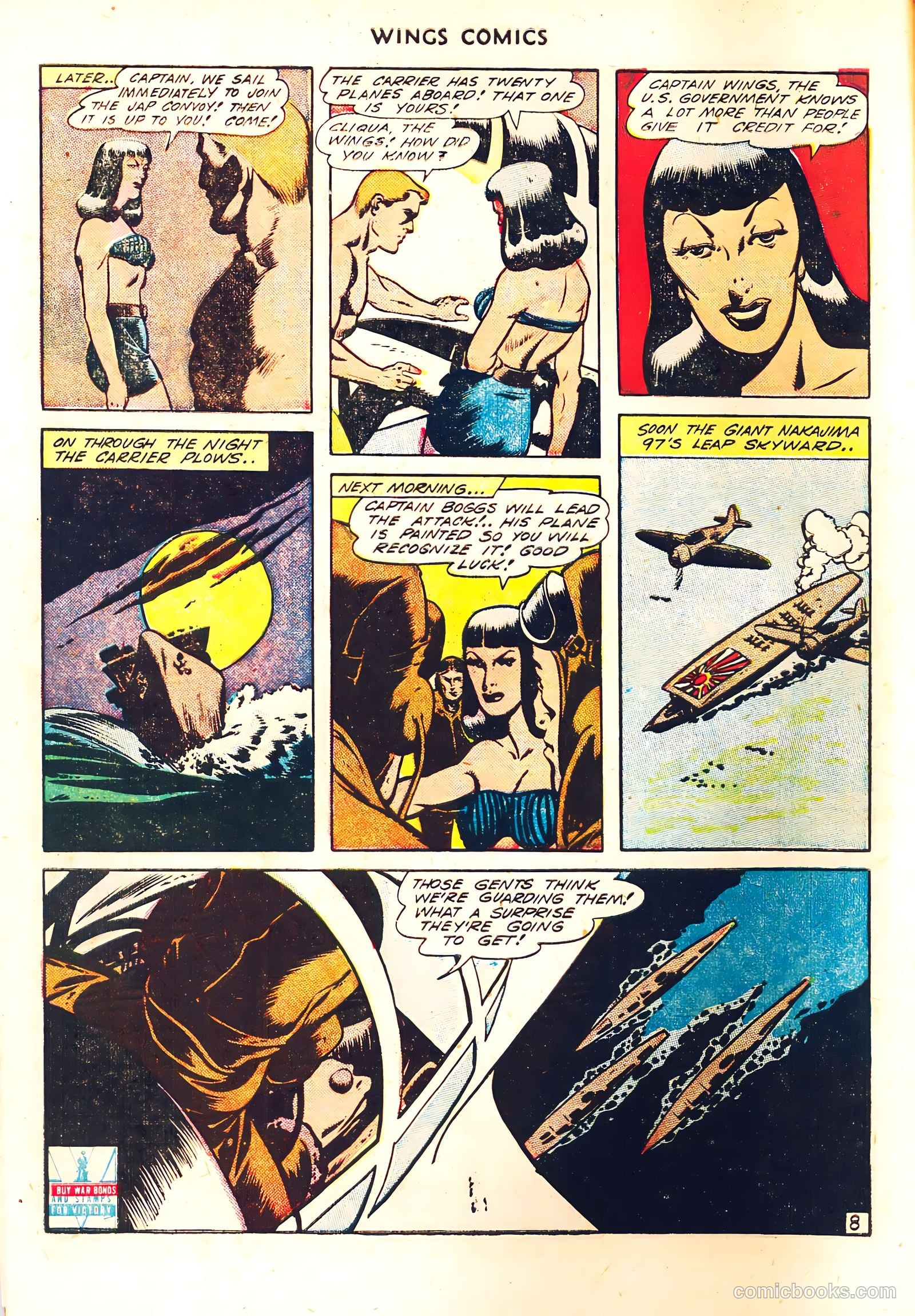 Wings Comics #41 — page 10 of 60