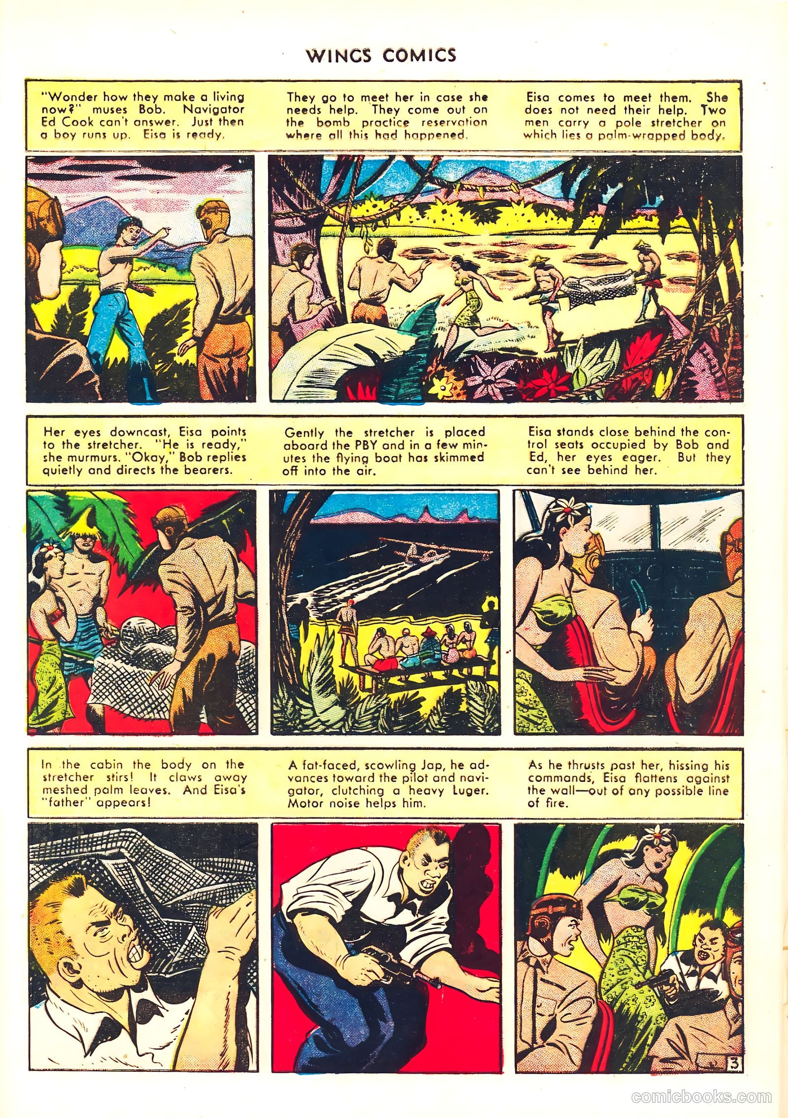 Wings Comics #41 — page 15 of 60