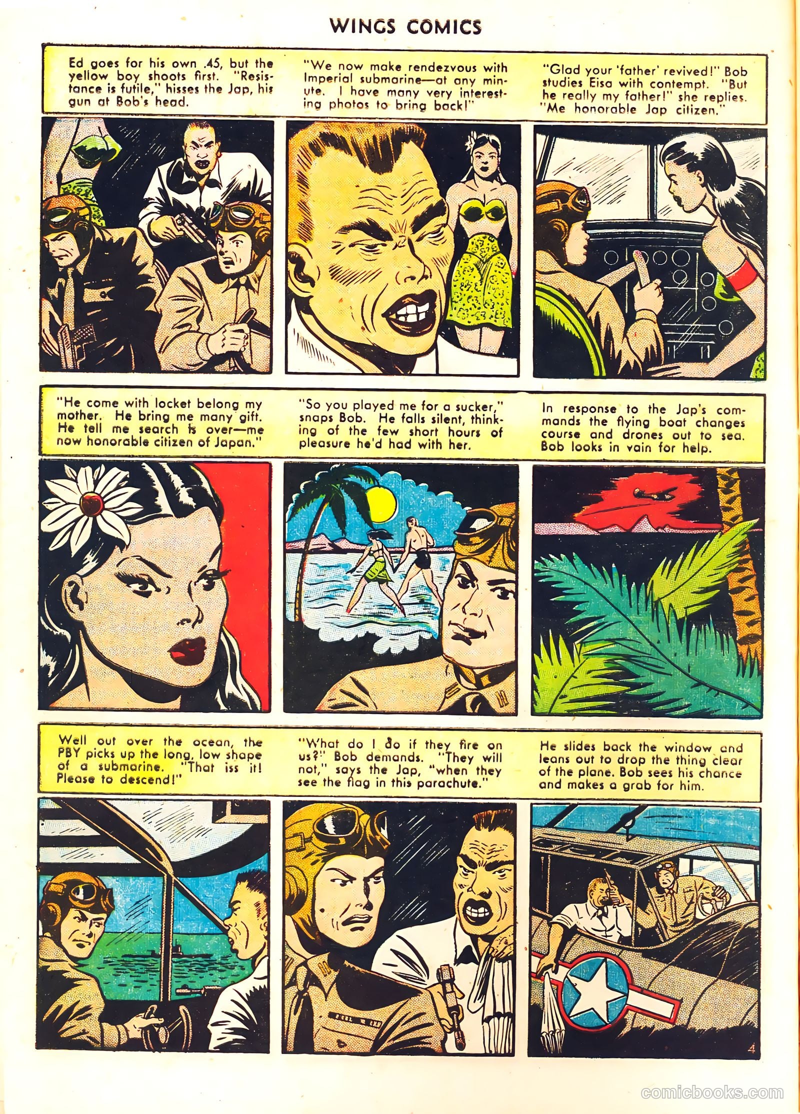 Wings Comics #41 — page 16 of 60