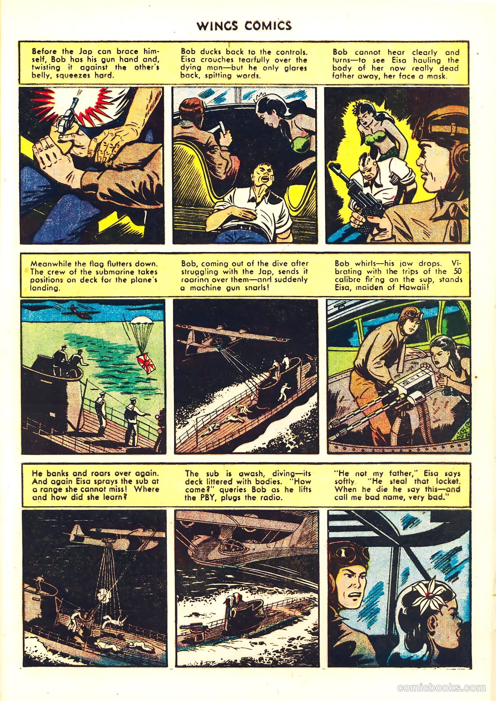 Wings Comics #41 — page 17 of 60