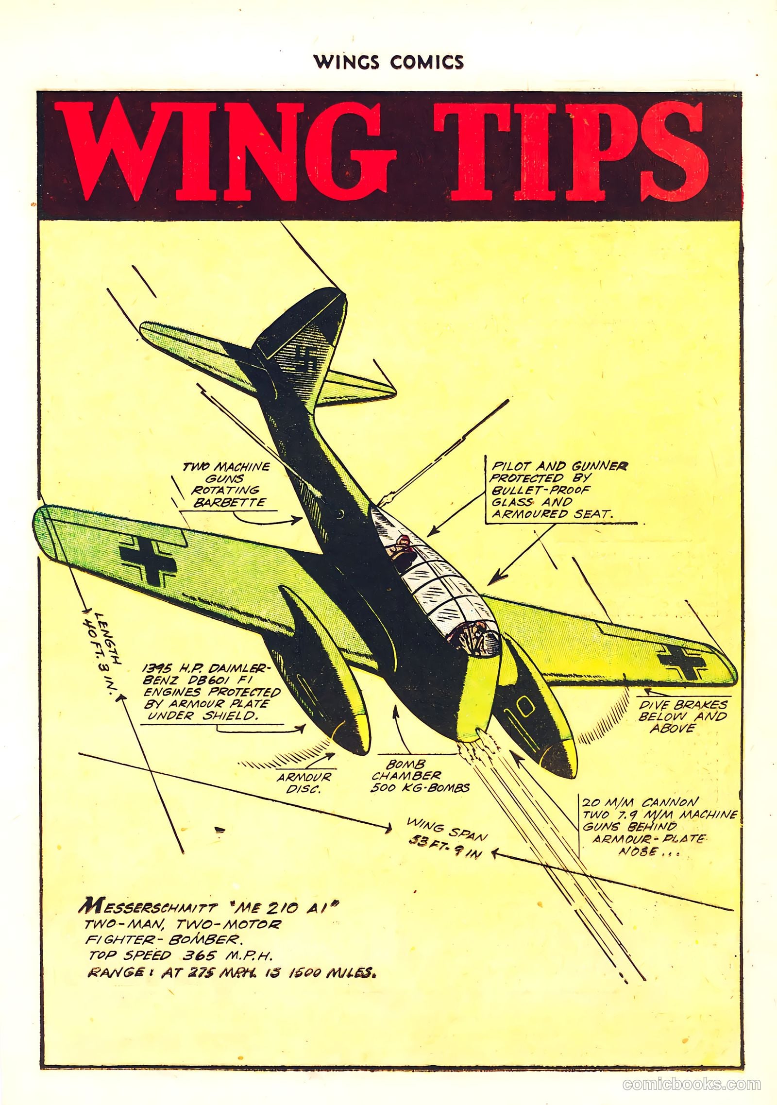 Wings Comics #41 — page 33 of 60