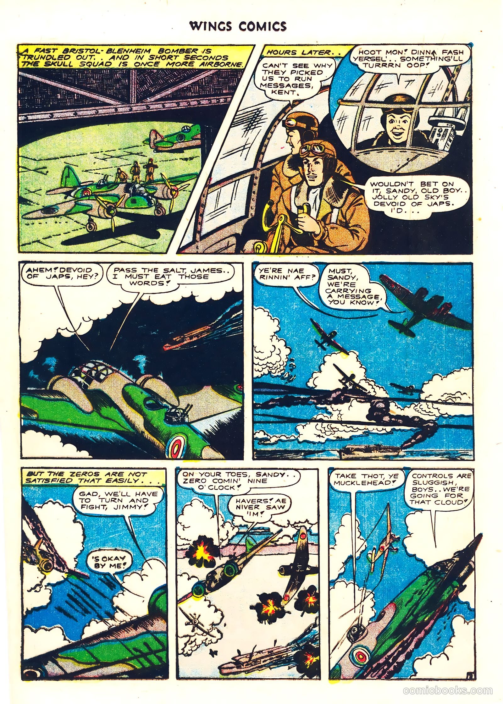 Wings Comics #41 — page 36 of 60