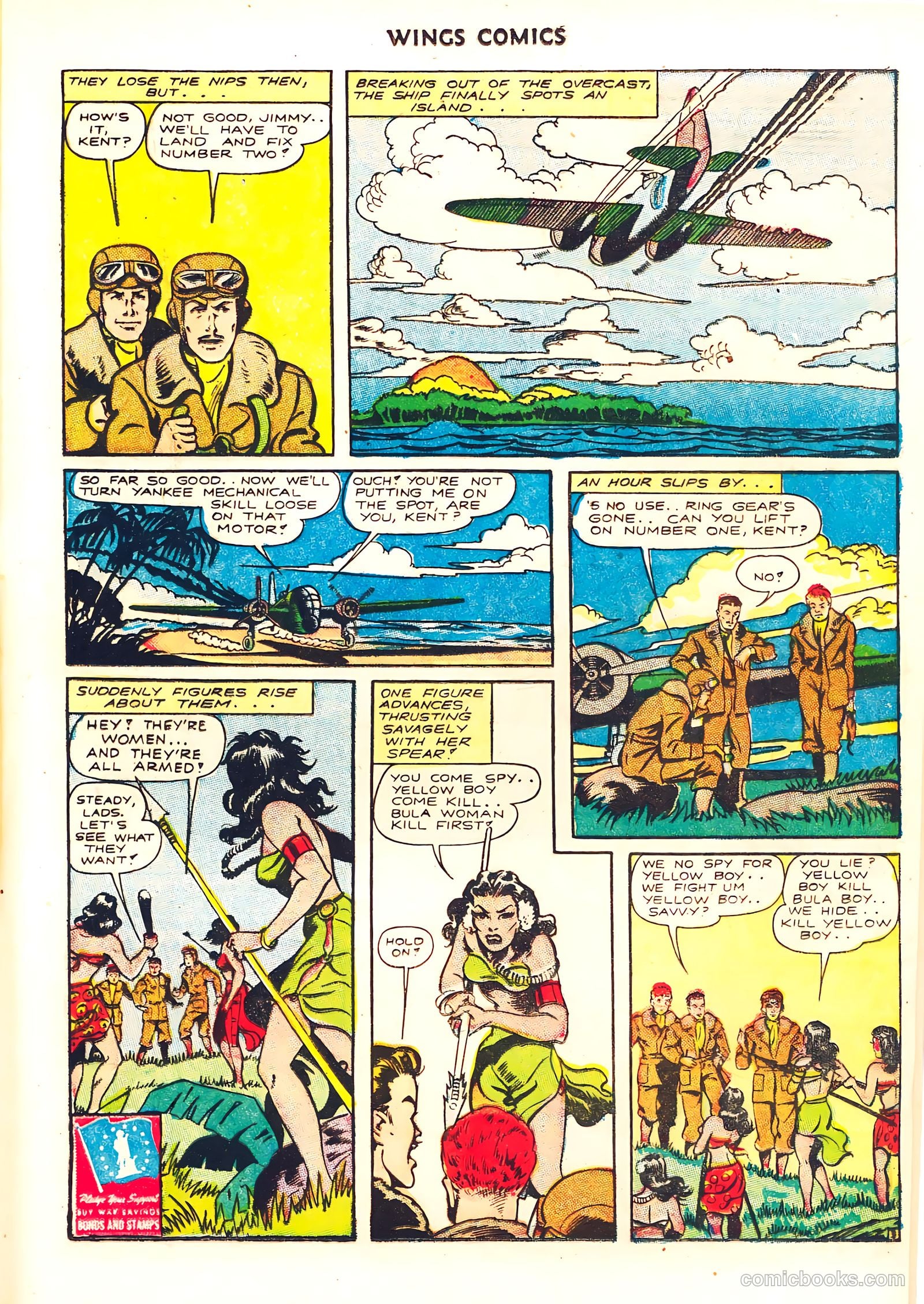 Wings Comics #41 — page 37 of 60