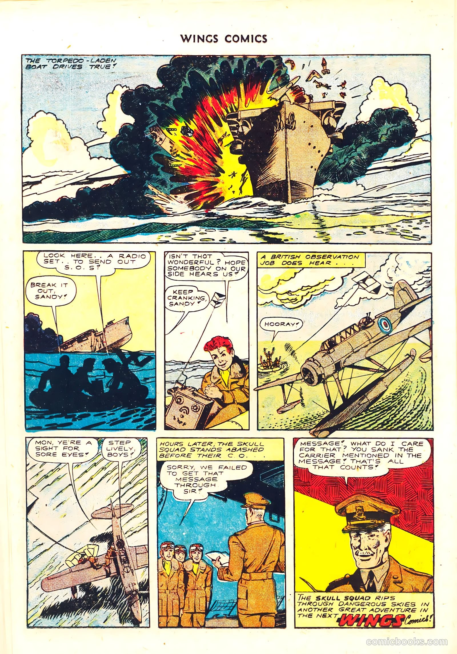 Wings Comics #41 — page 40 of 60