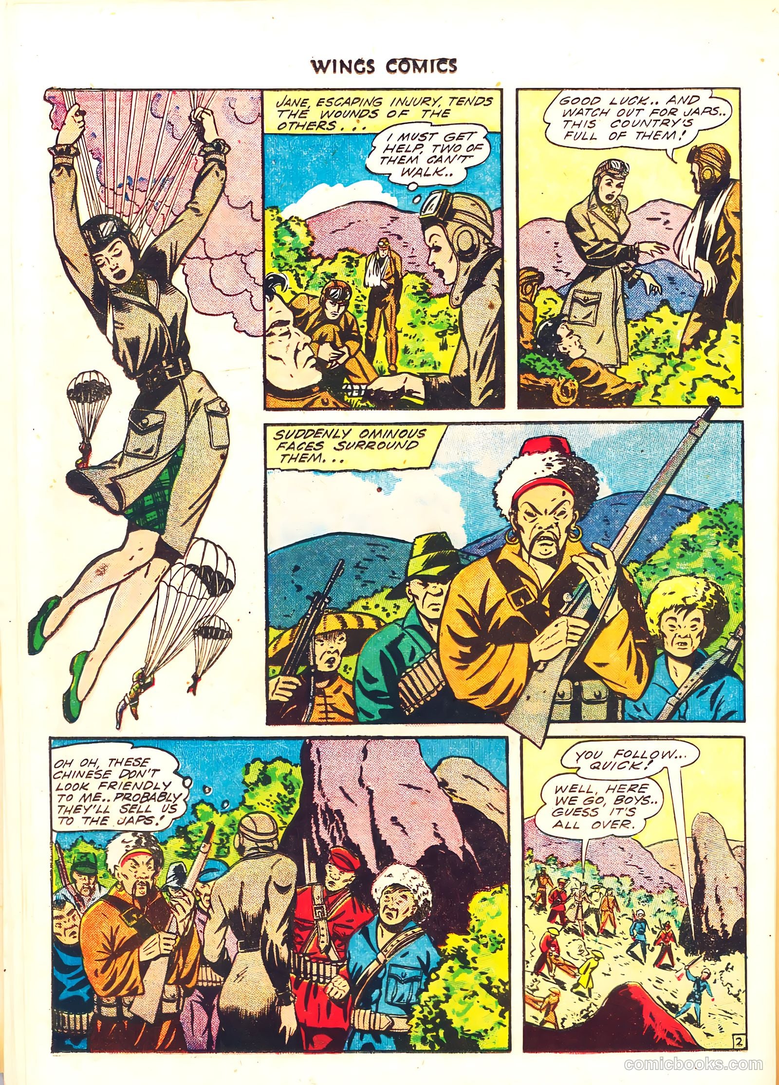 Wings Comics #41 — page 44 of 60