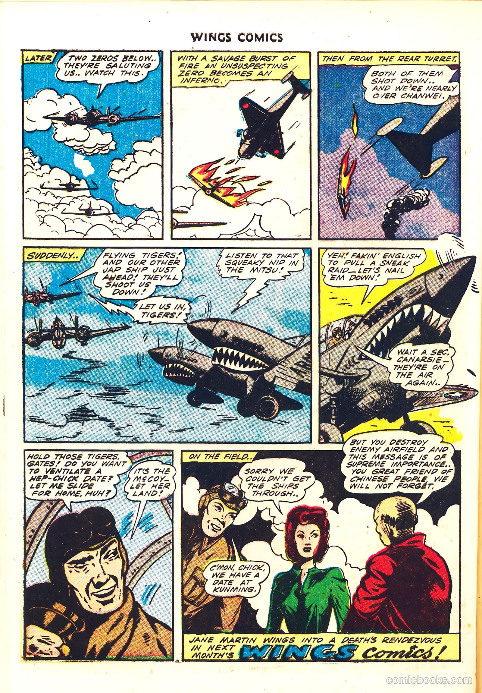 Wings Comics #41 — page 48 of 60