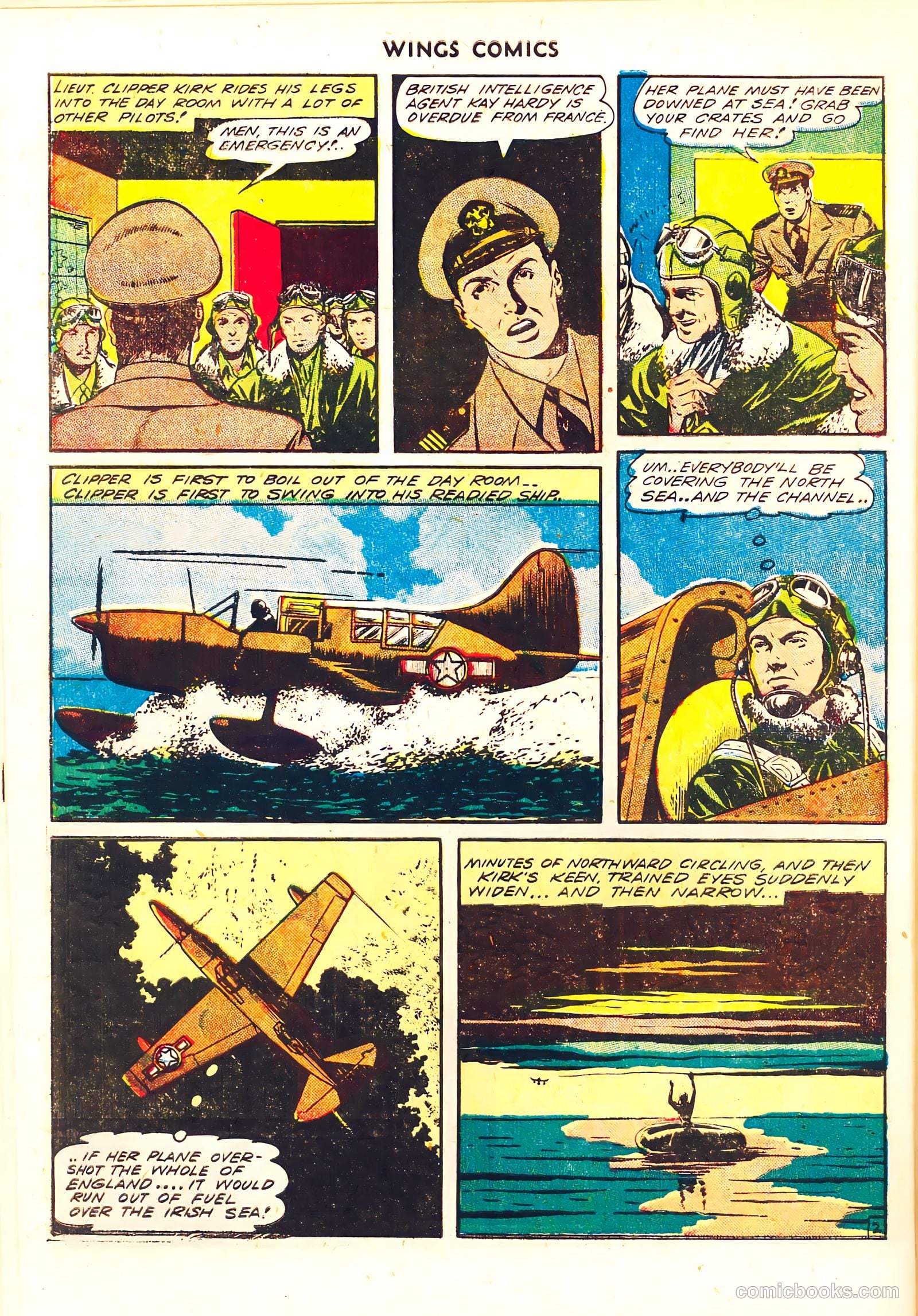 Wings Comics #41 — page 52 of 60