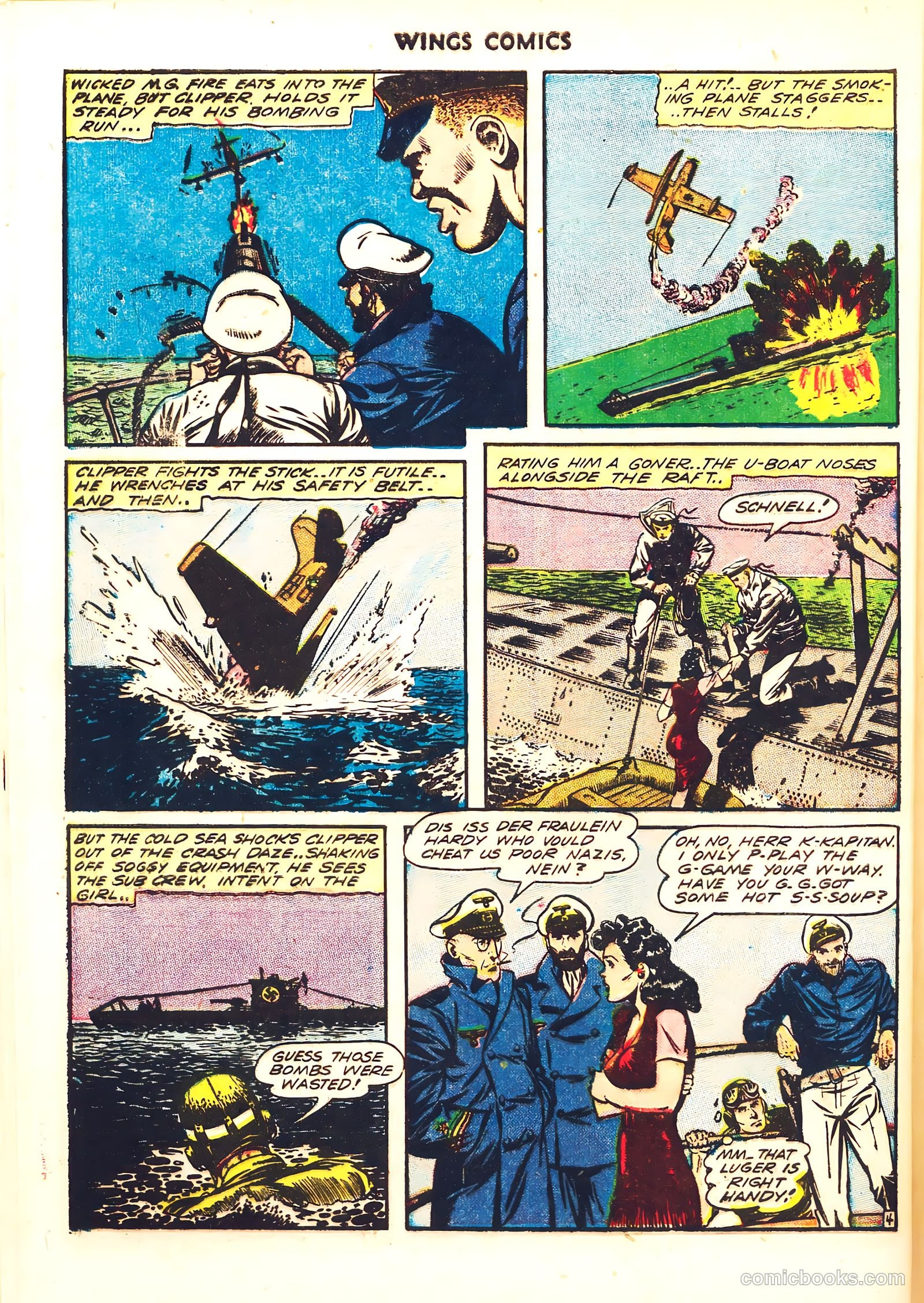 Wings Comics #41 — page 54 of 60