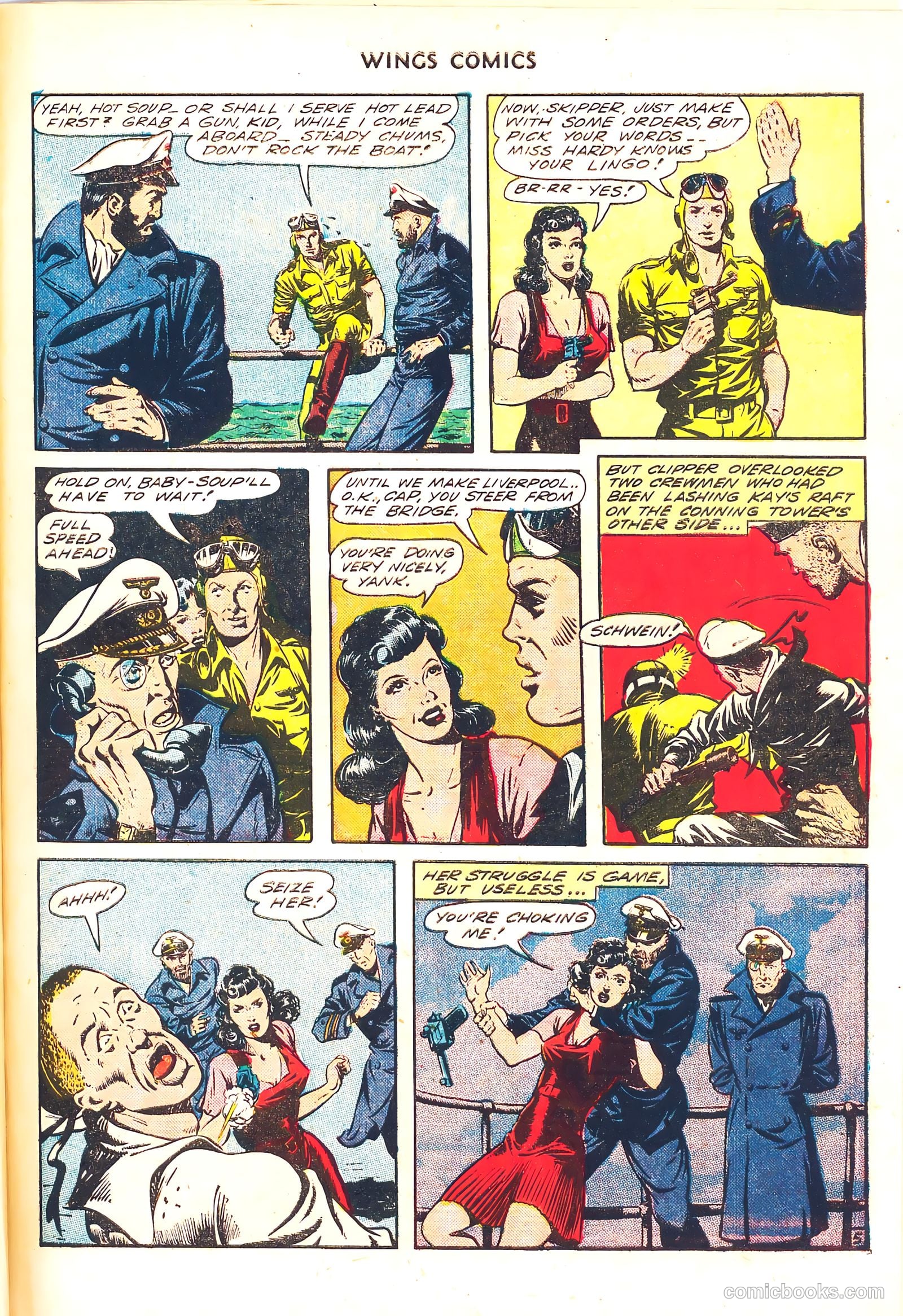 Wings Comics #41 — page 55 of 60