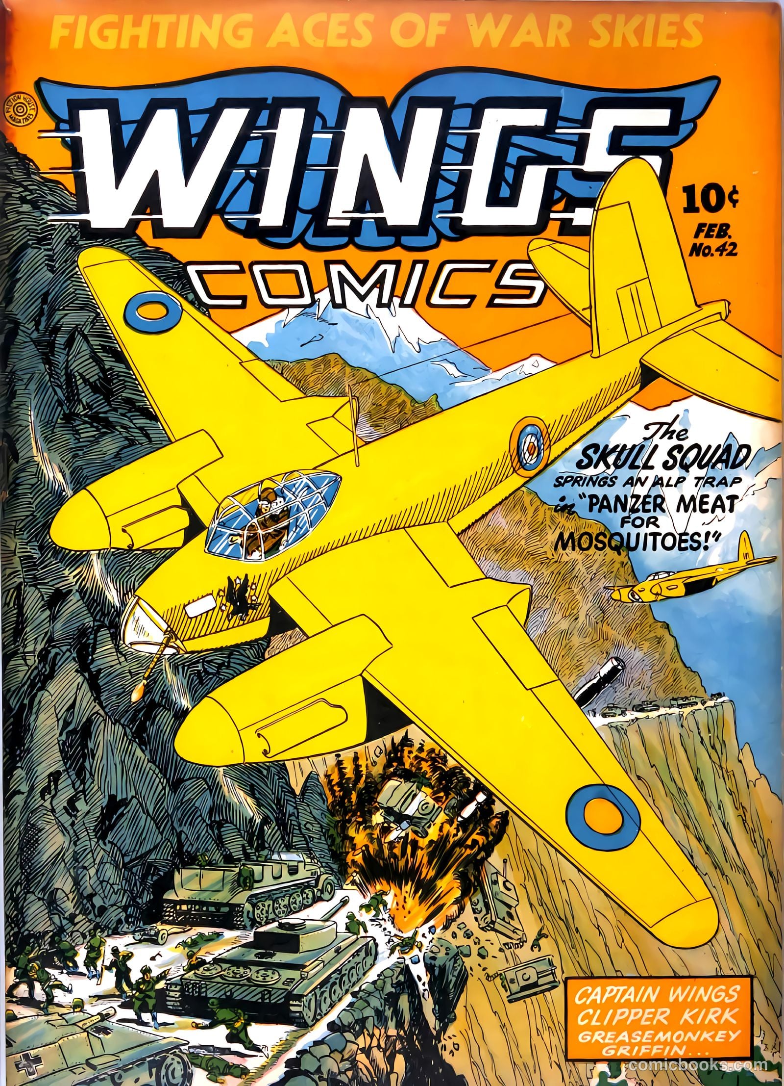 Wings Comics #42 — page 1 of 60