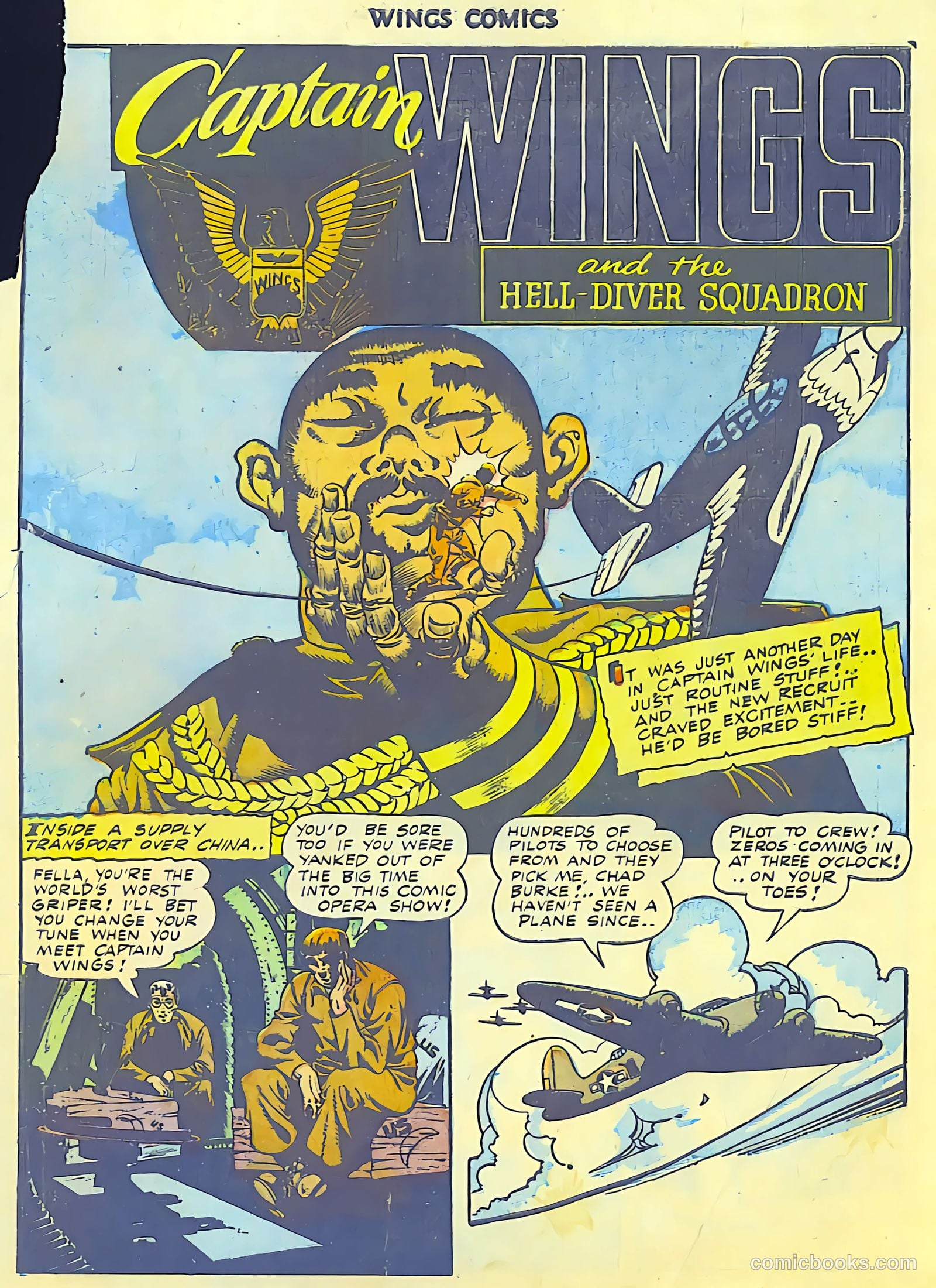 Wings Comics #42 — page 3 of 60