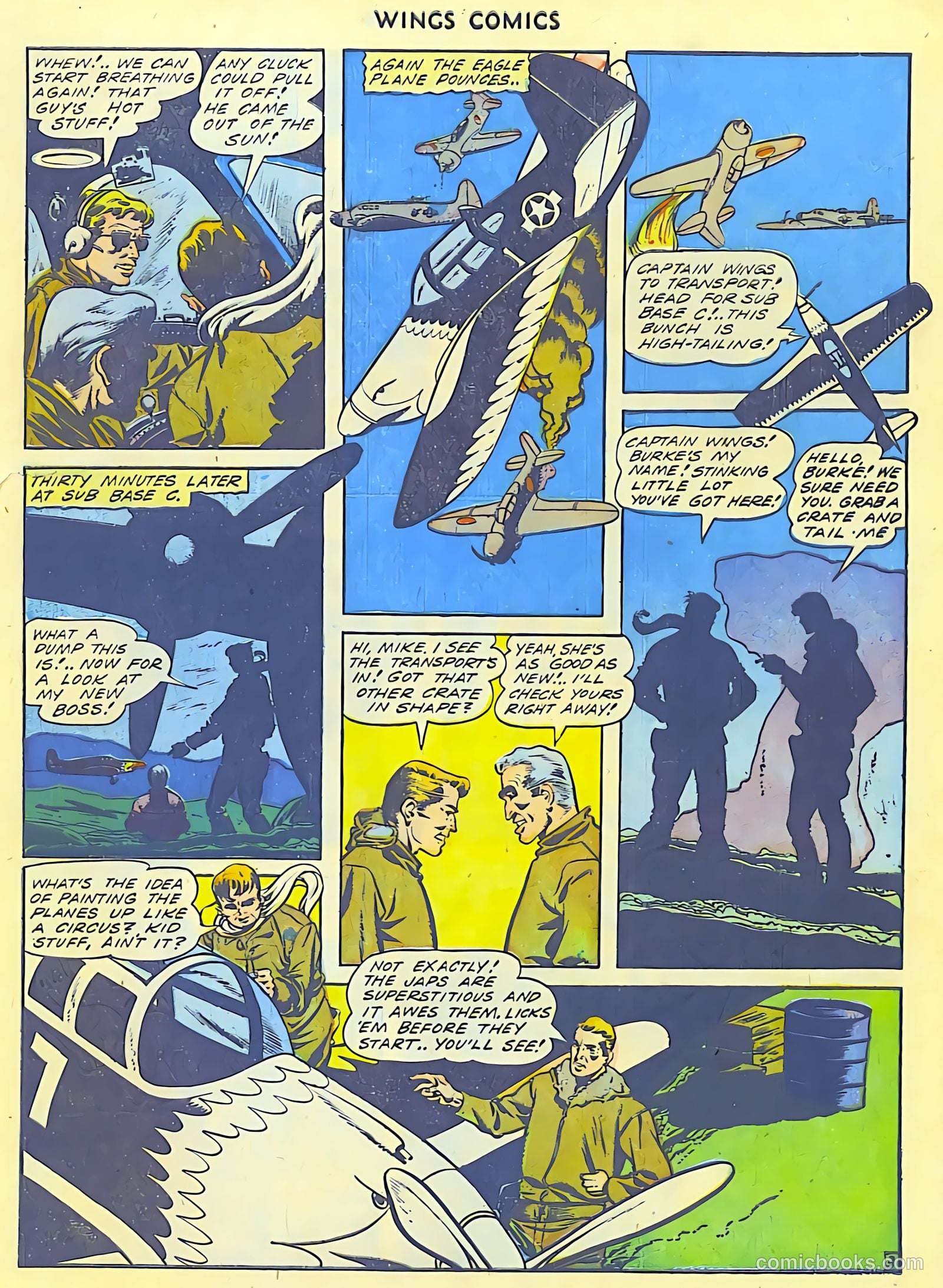 Wings Comics #42 — page 5 of 60