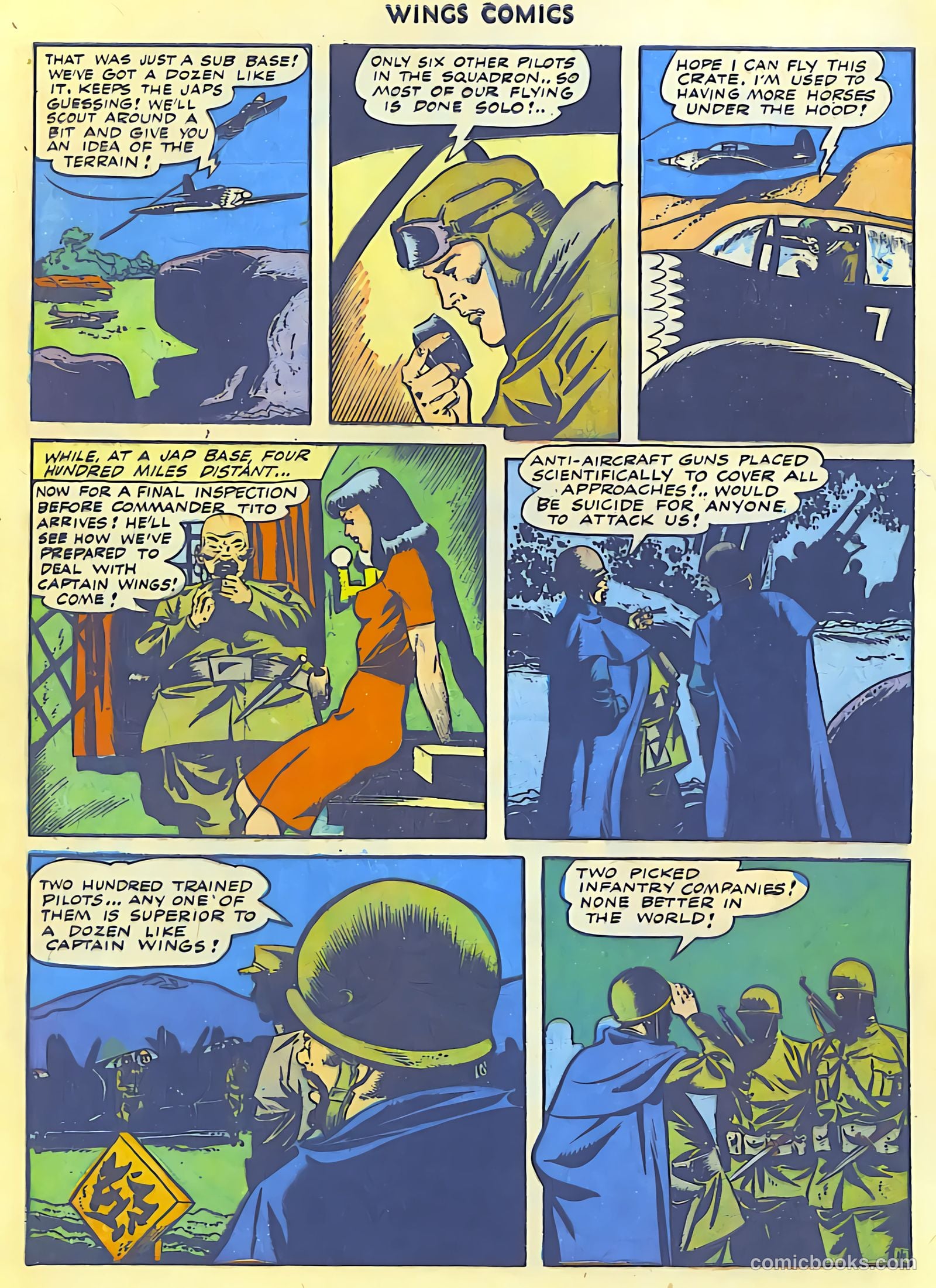 Wings Comics #42 — page 6 of 60