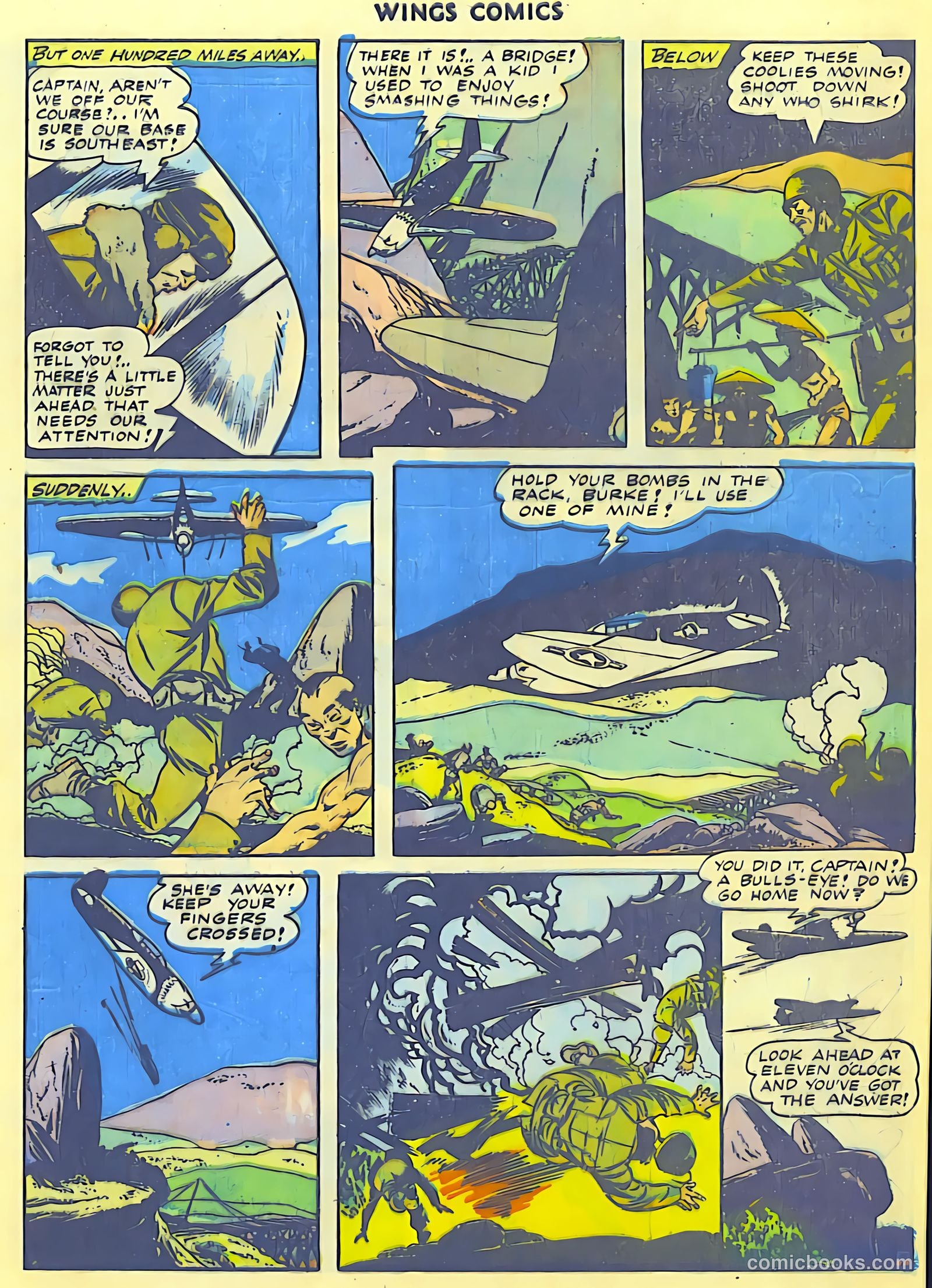 Wings Comics #42 — page 9 of 60