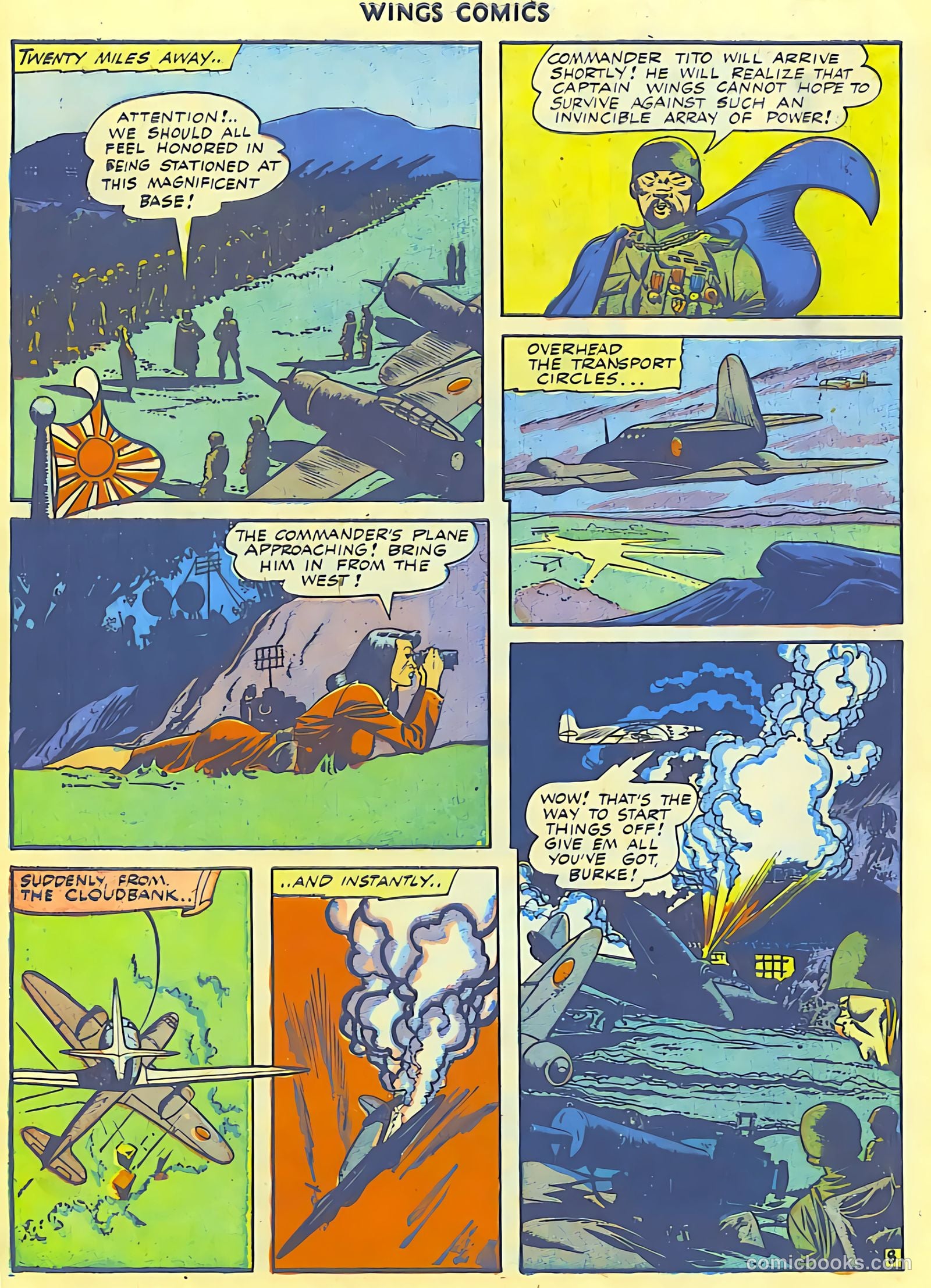 Wings Comics #42 — page 10 of 60