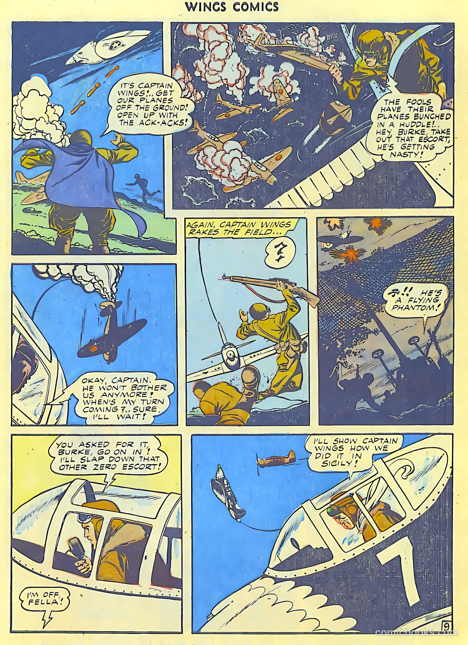 Wings Comics #42 — page 11 of 60