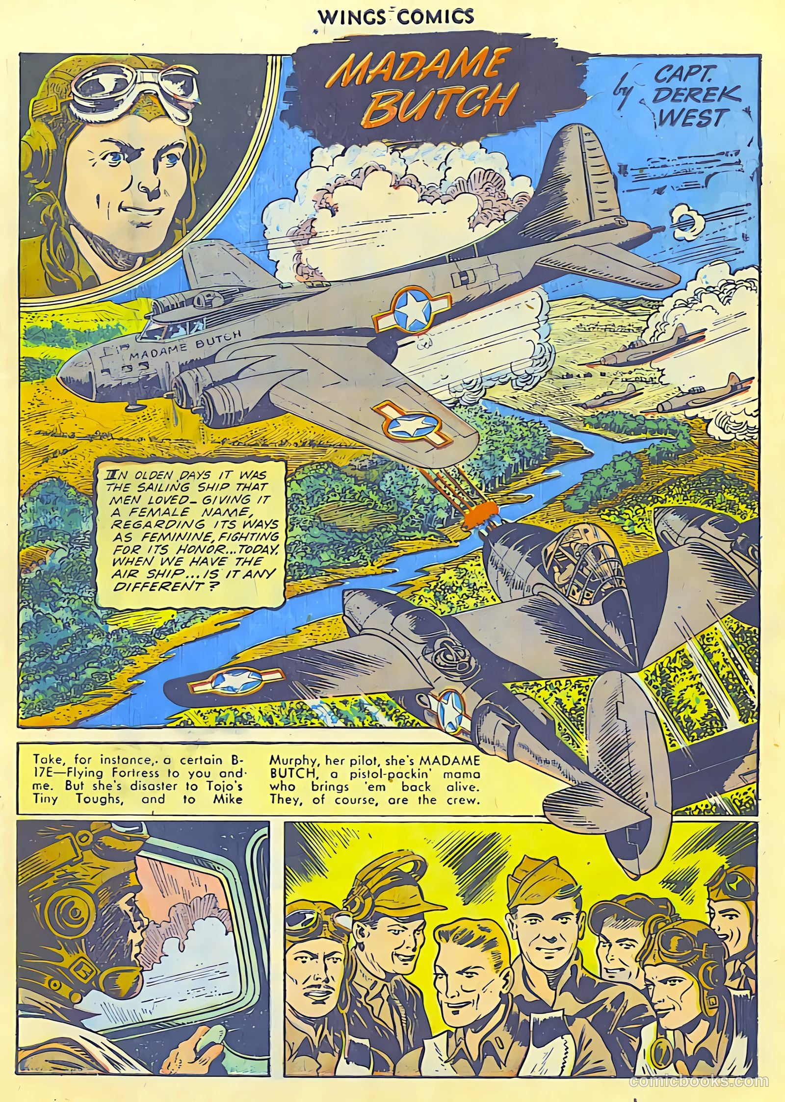 Wings Comics #42 — page 13 of 60
