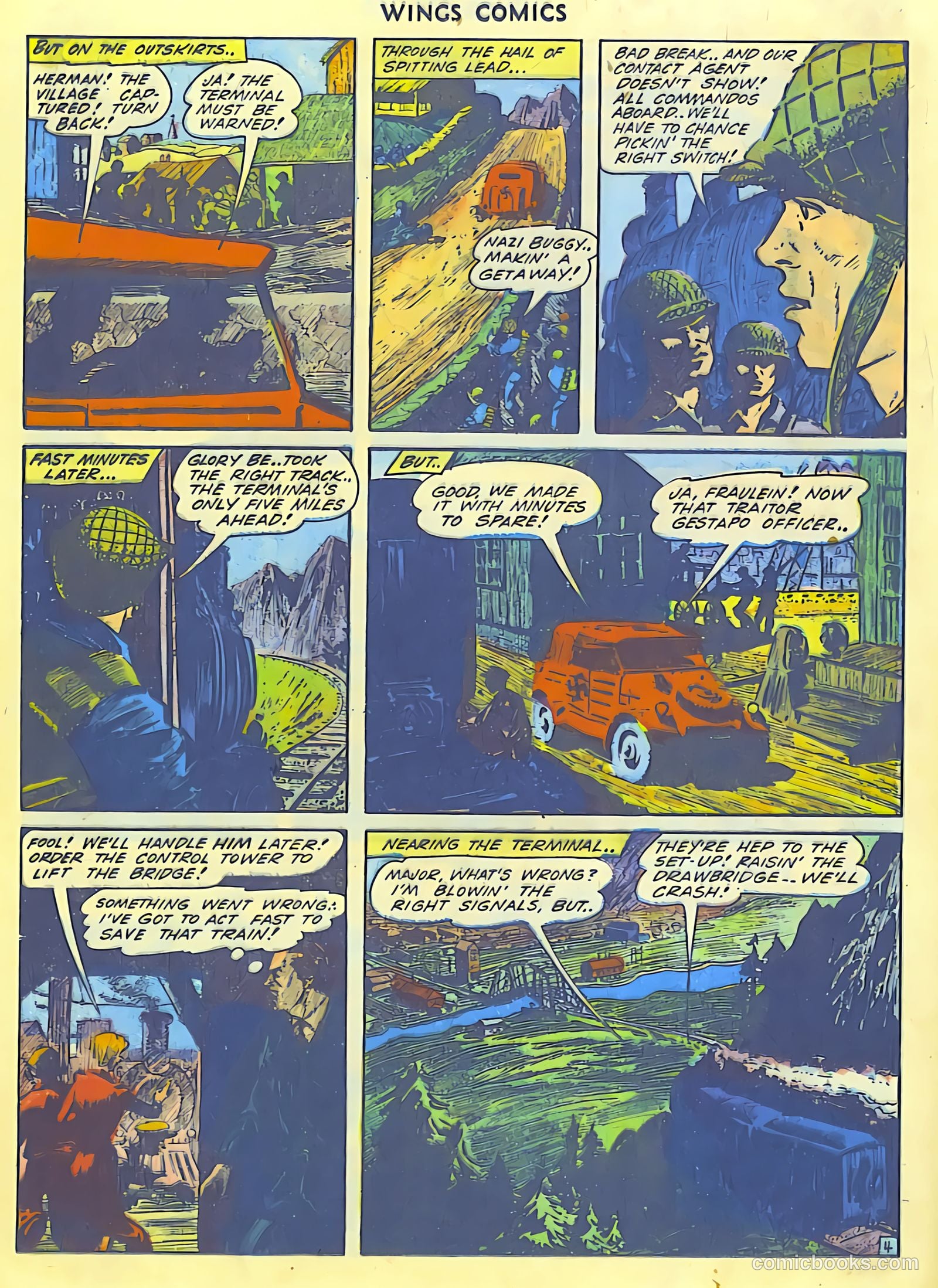 Wings Comics #42 — page 22 of 60