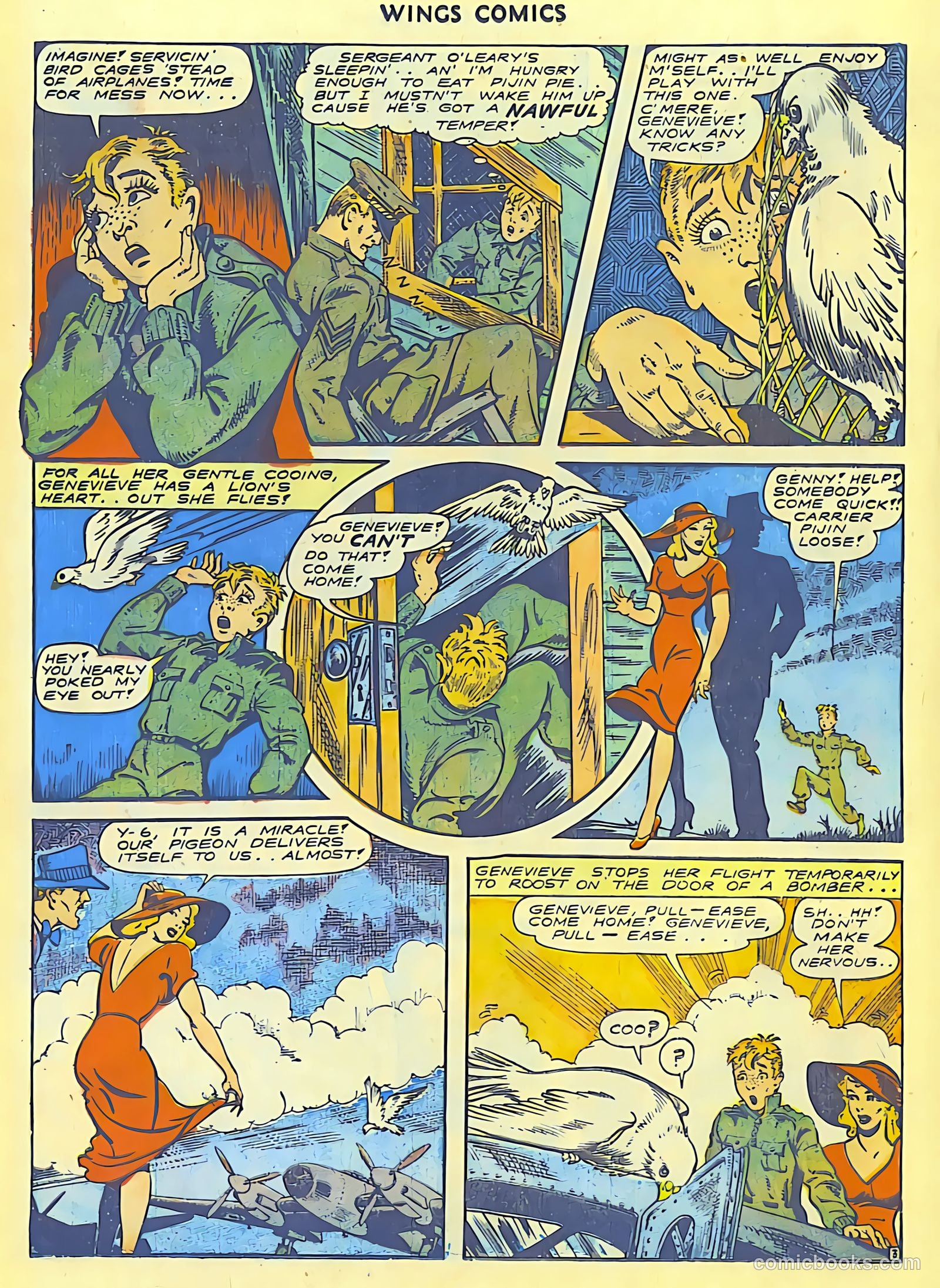 Wings Comics #42 — page 27 of 60