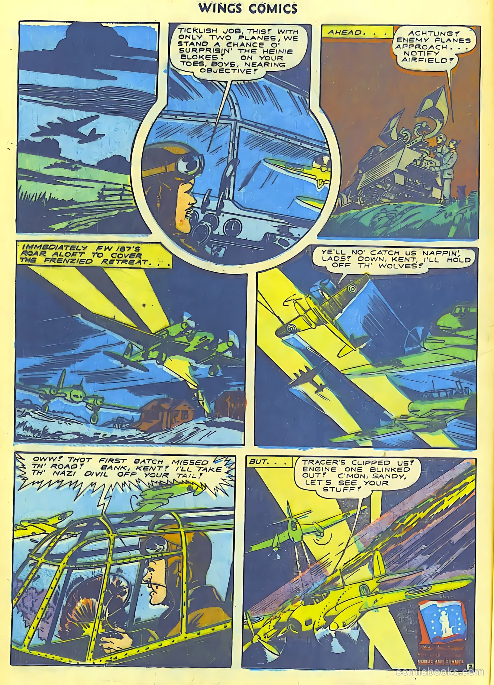 Wings Comics #42 — page 36 of 60