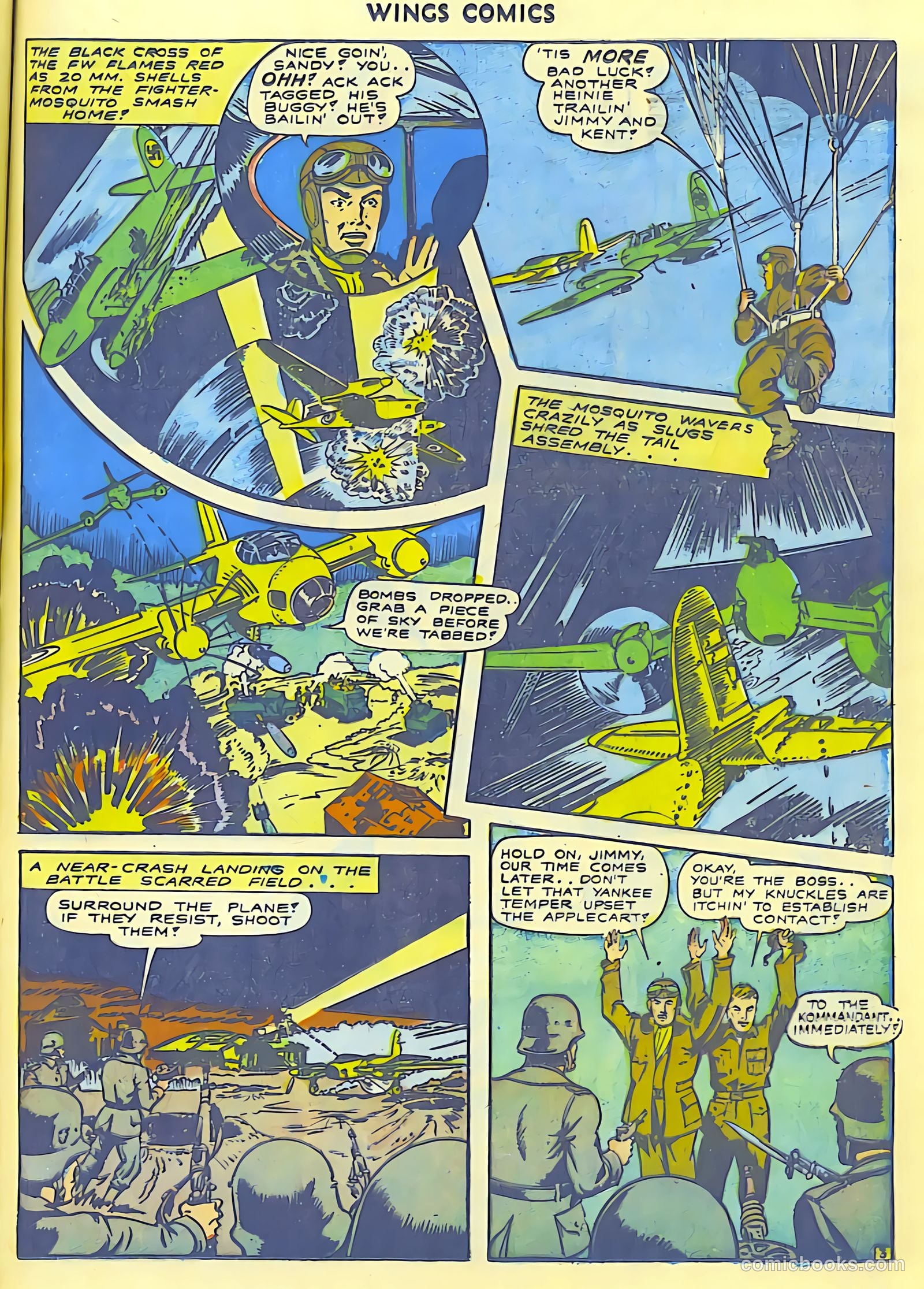 Wings Comics #42 — page 37 of 60