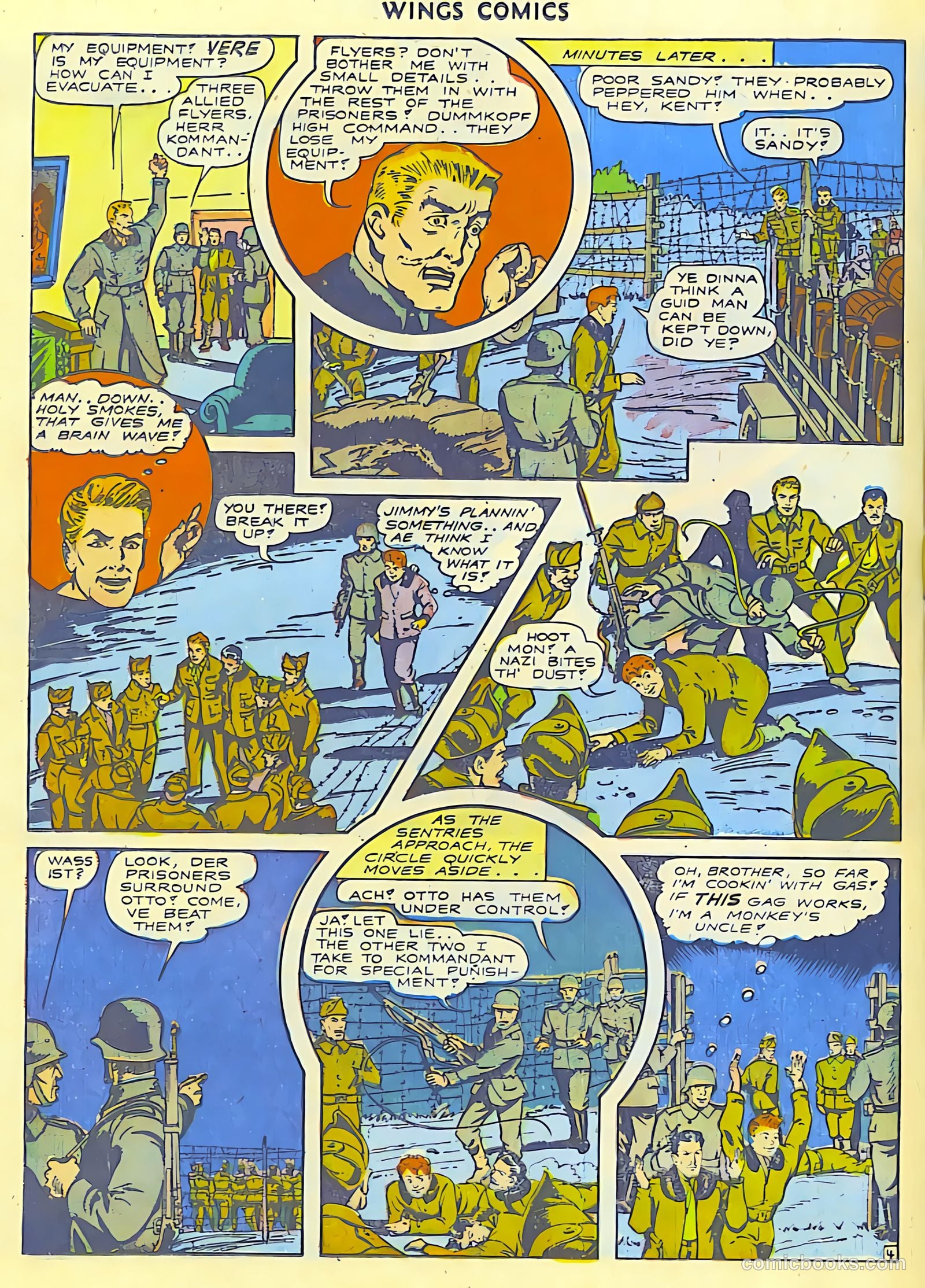 Wings Comics #42 — page 38 of 60