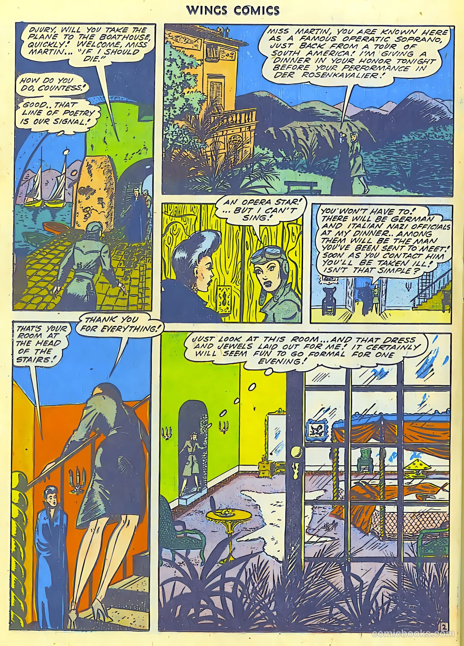Wings Comics #42 — page 44 of 60