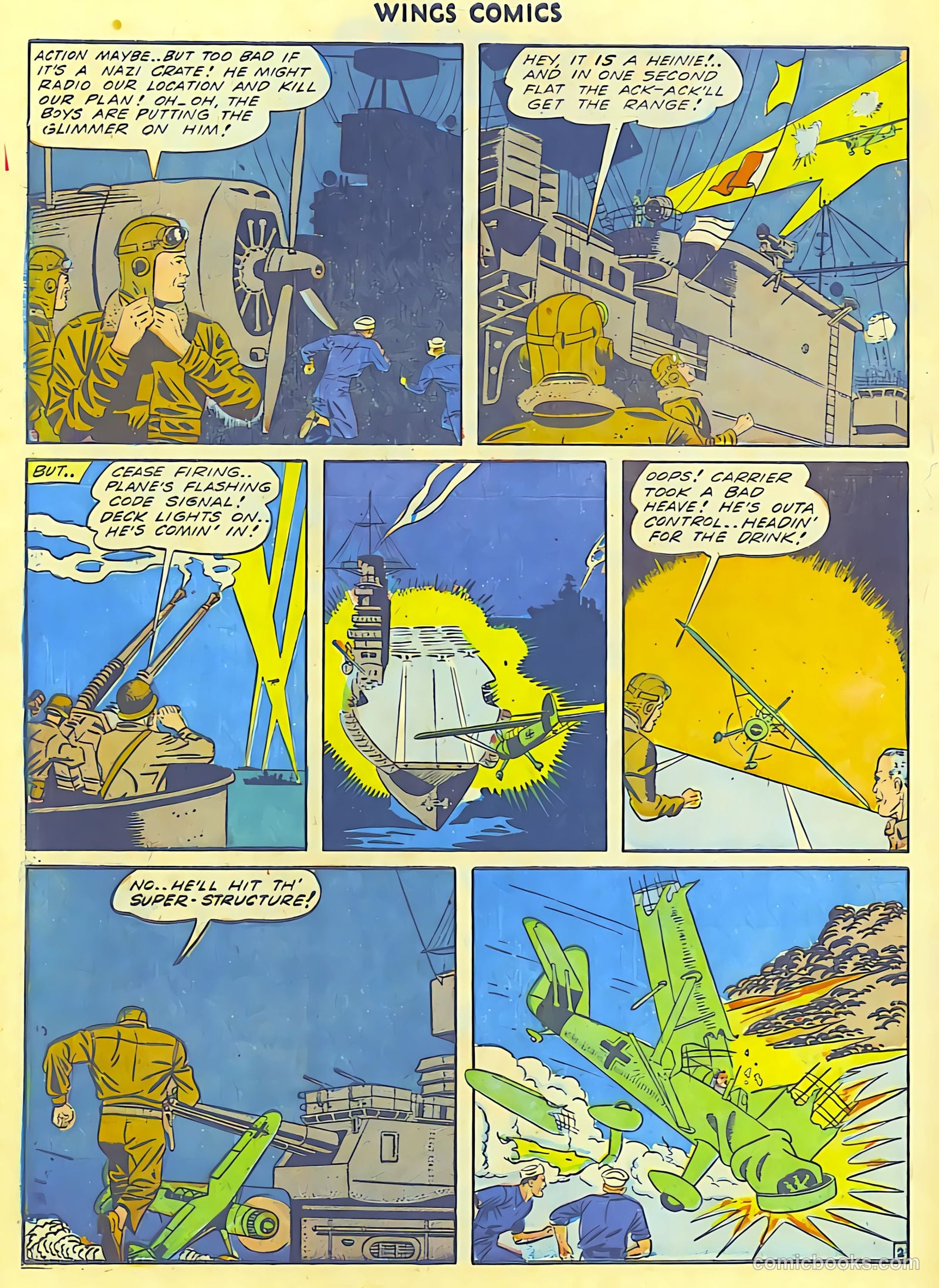 Wings Comics #42 — page 52 of 60
