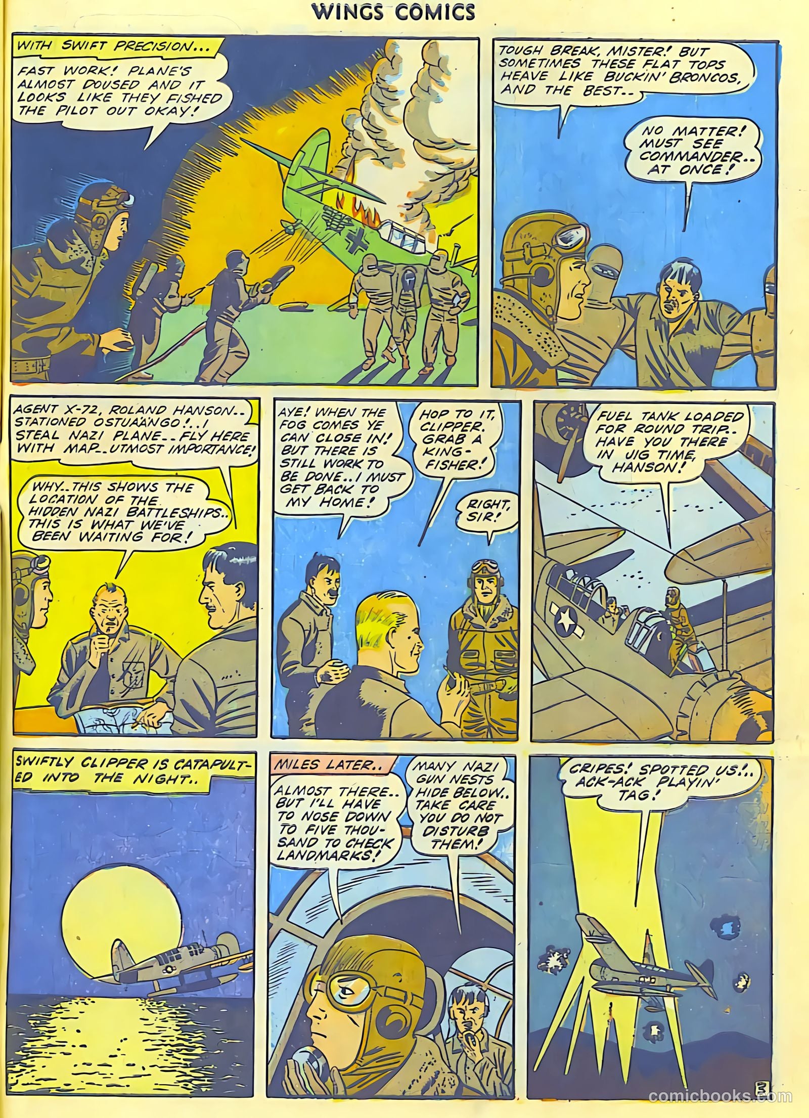 Wings Comics #42 — page 53 of 60