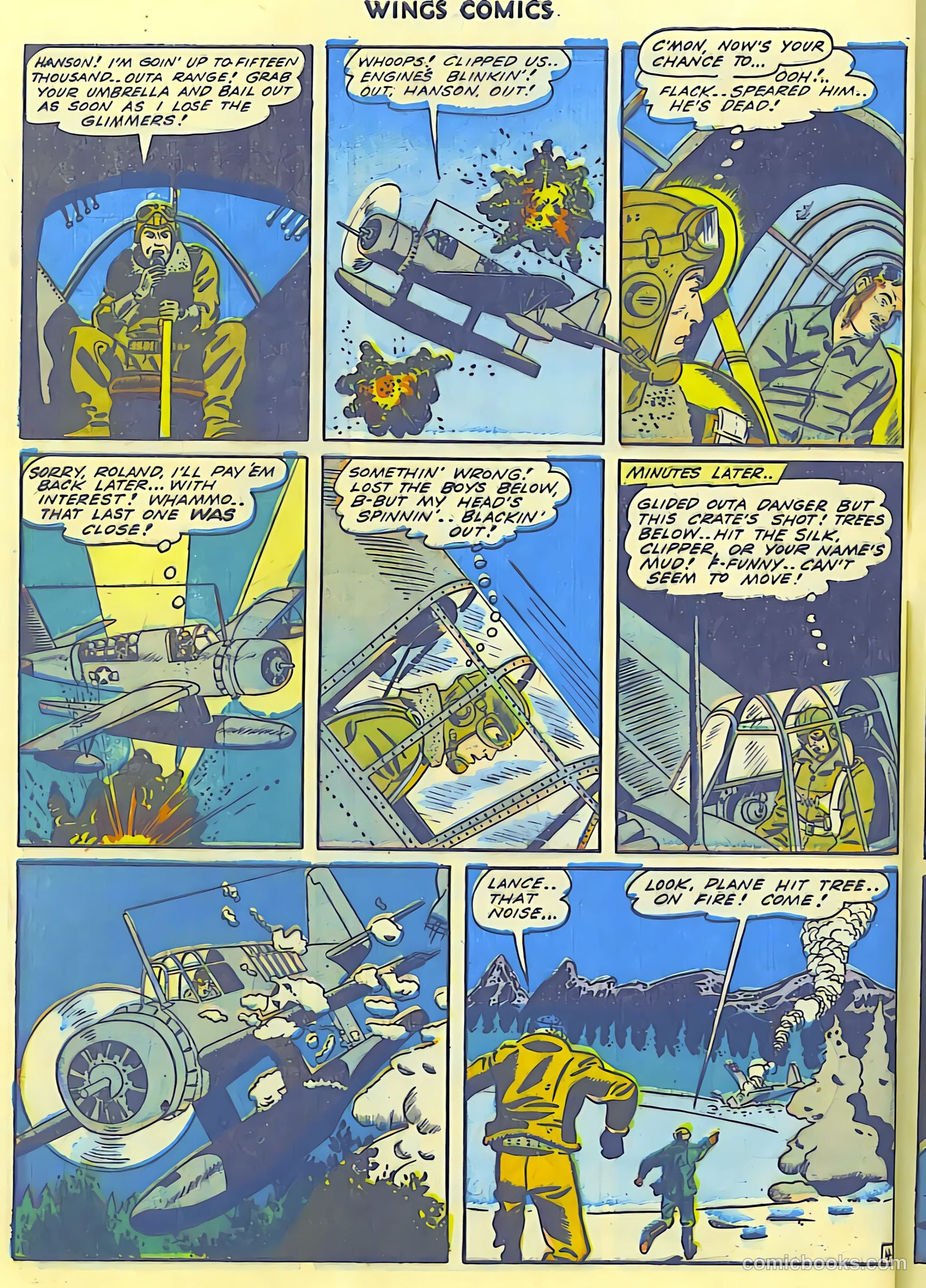 Wings Comics #42 — page 54 of 60